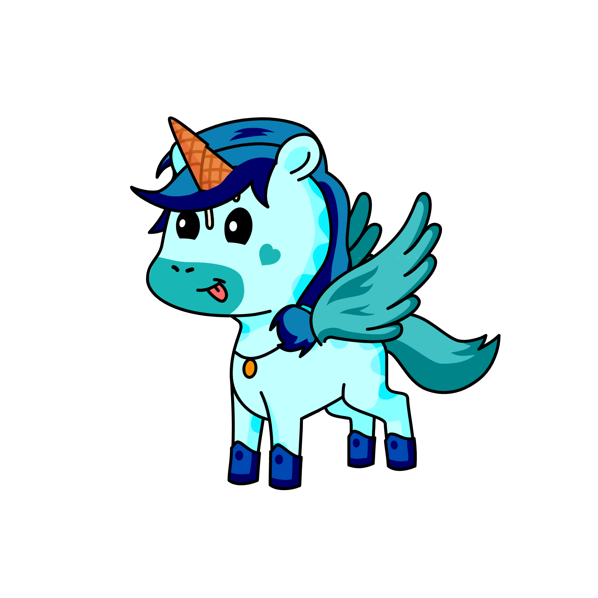 Frozen {Icy :)}, the unicorn