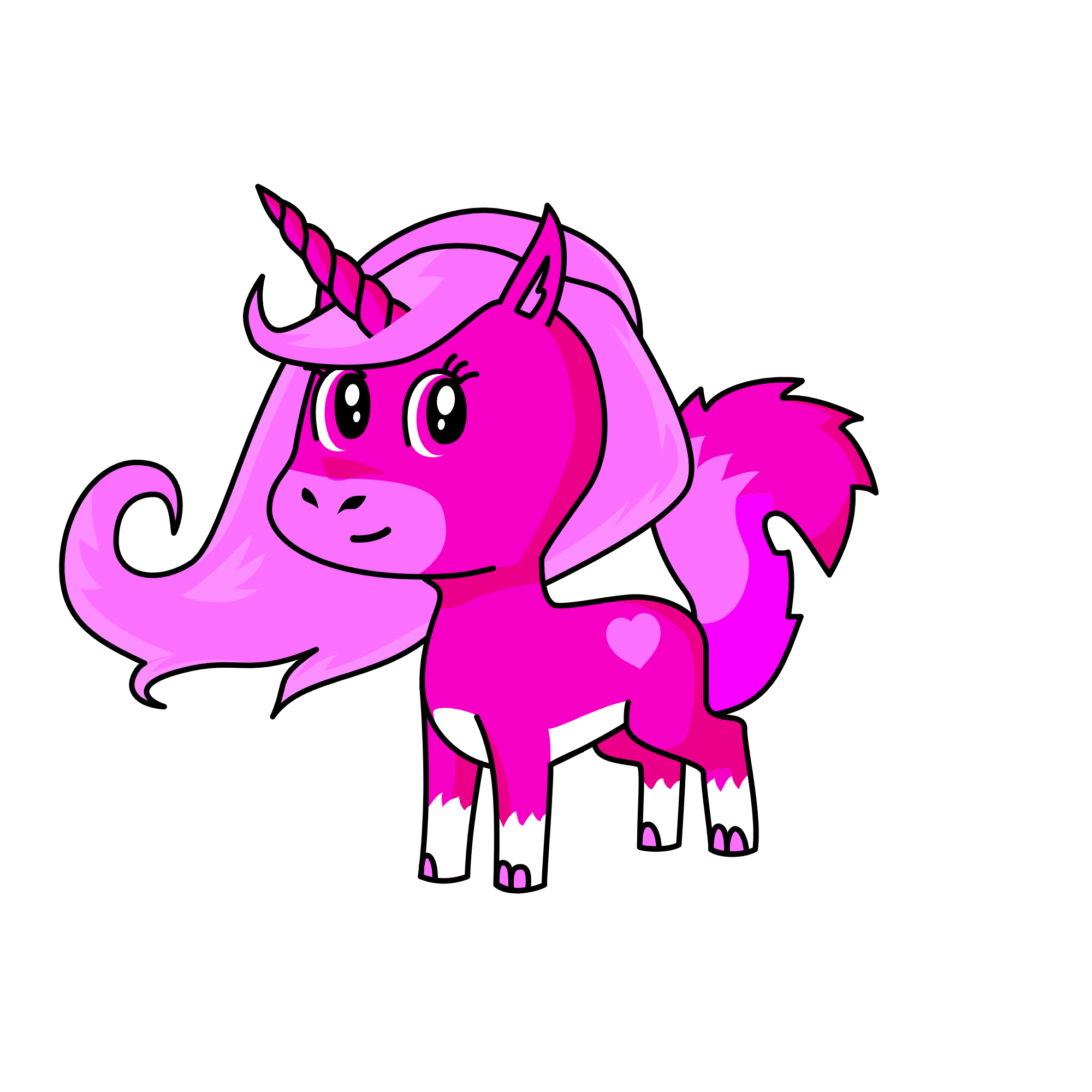 Pinky pie🦋🦋🥰, the unicorn