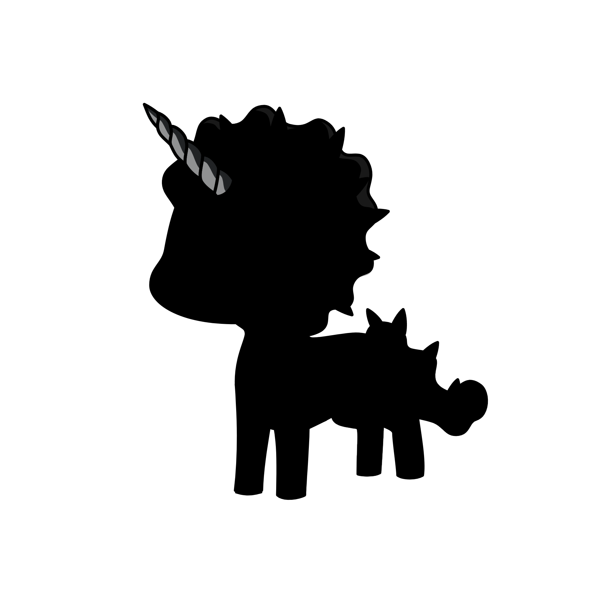 Shadow, the unicorn