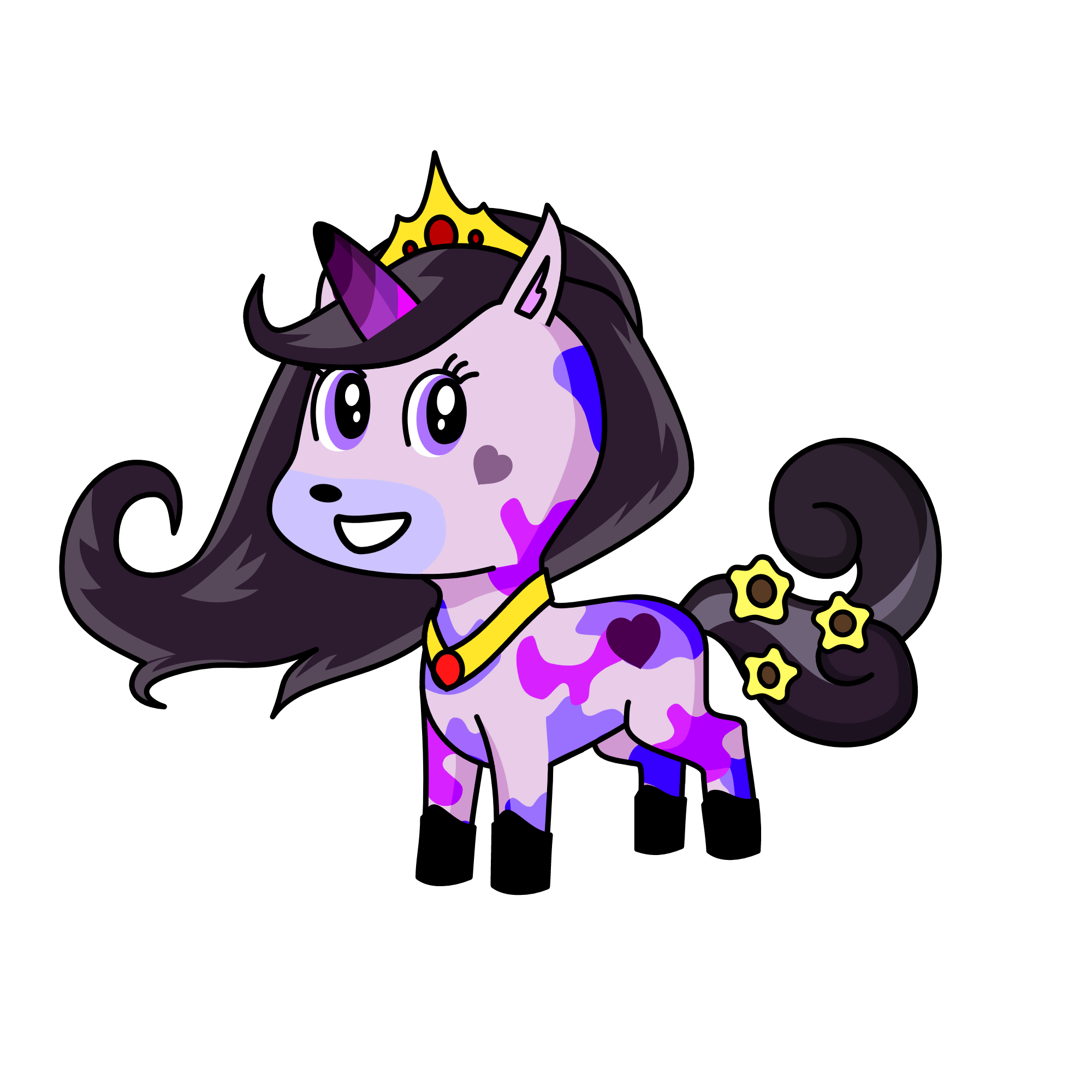 Pinkdrop. The Princes. (remix of Raindrop.), the unicorn