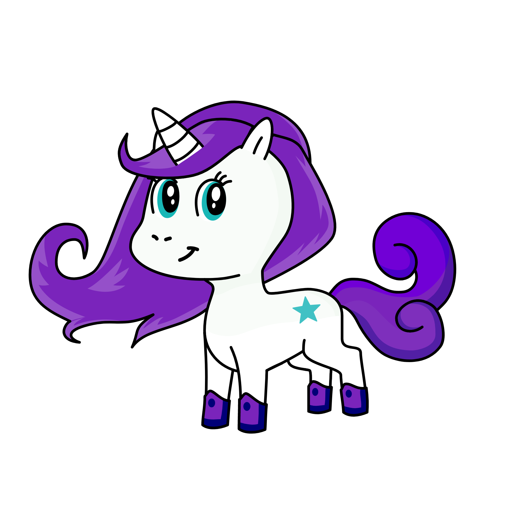 Rarity, the unicorn