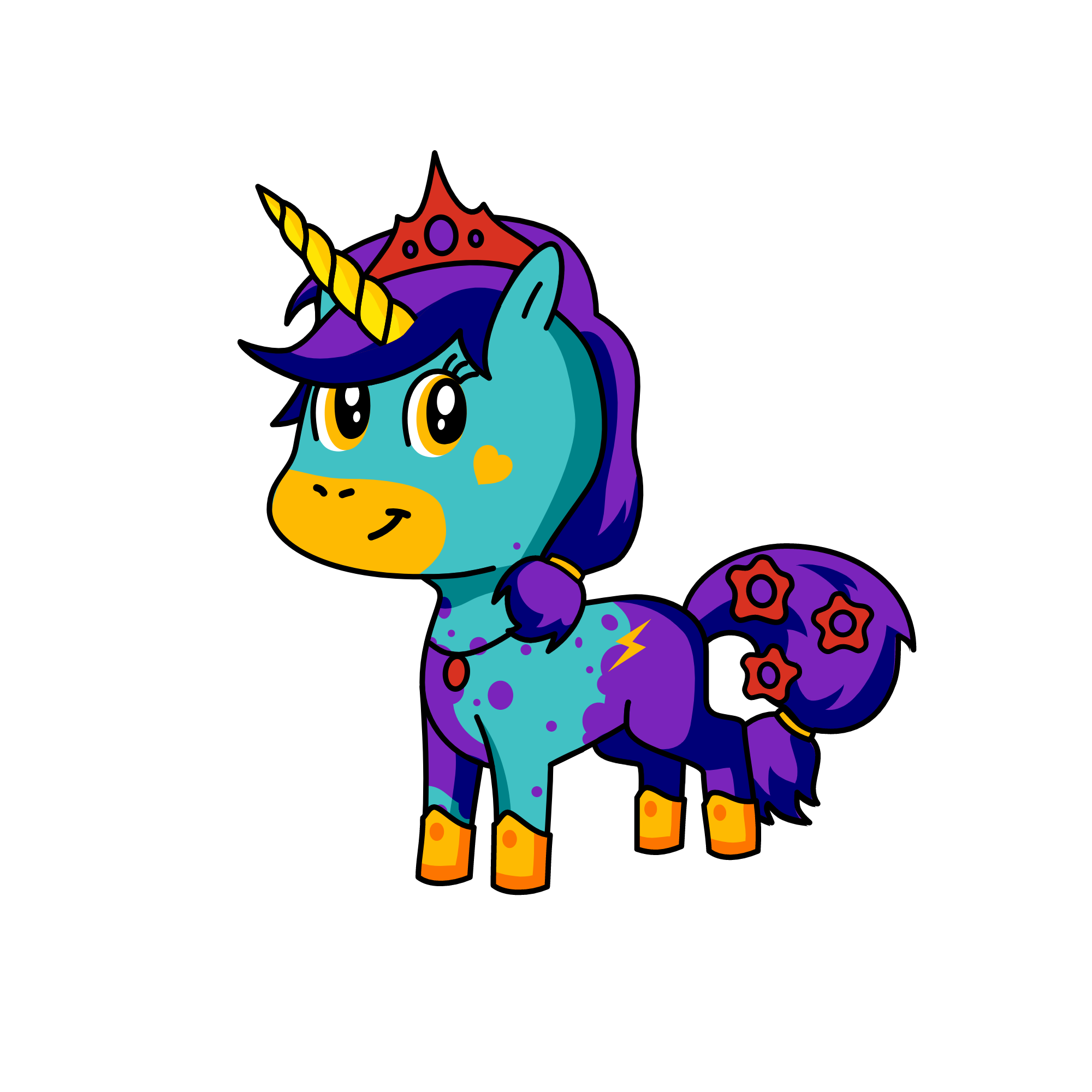 May Melody, the unicorn
