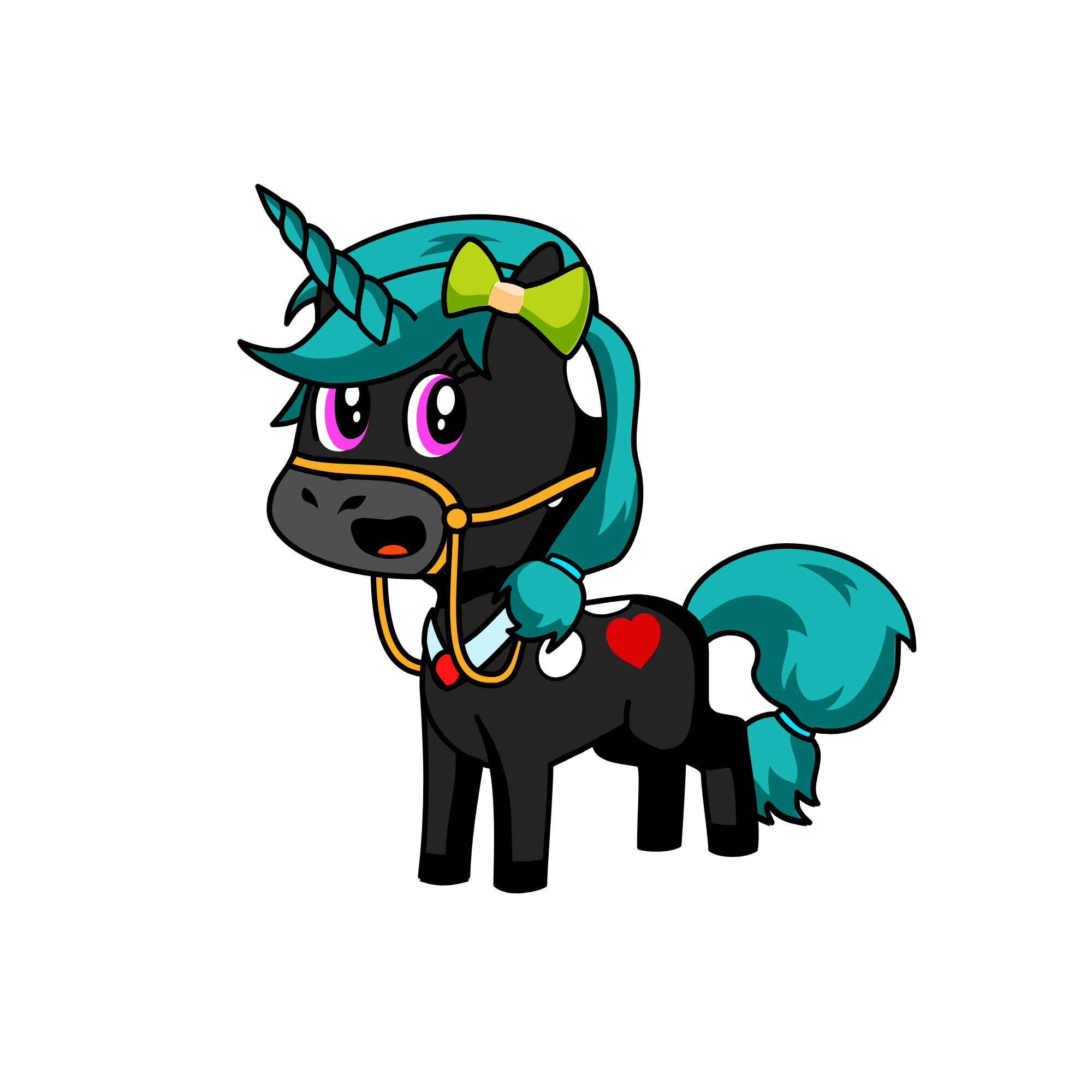Mya the magical, the unicorn