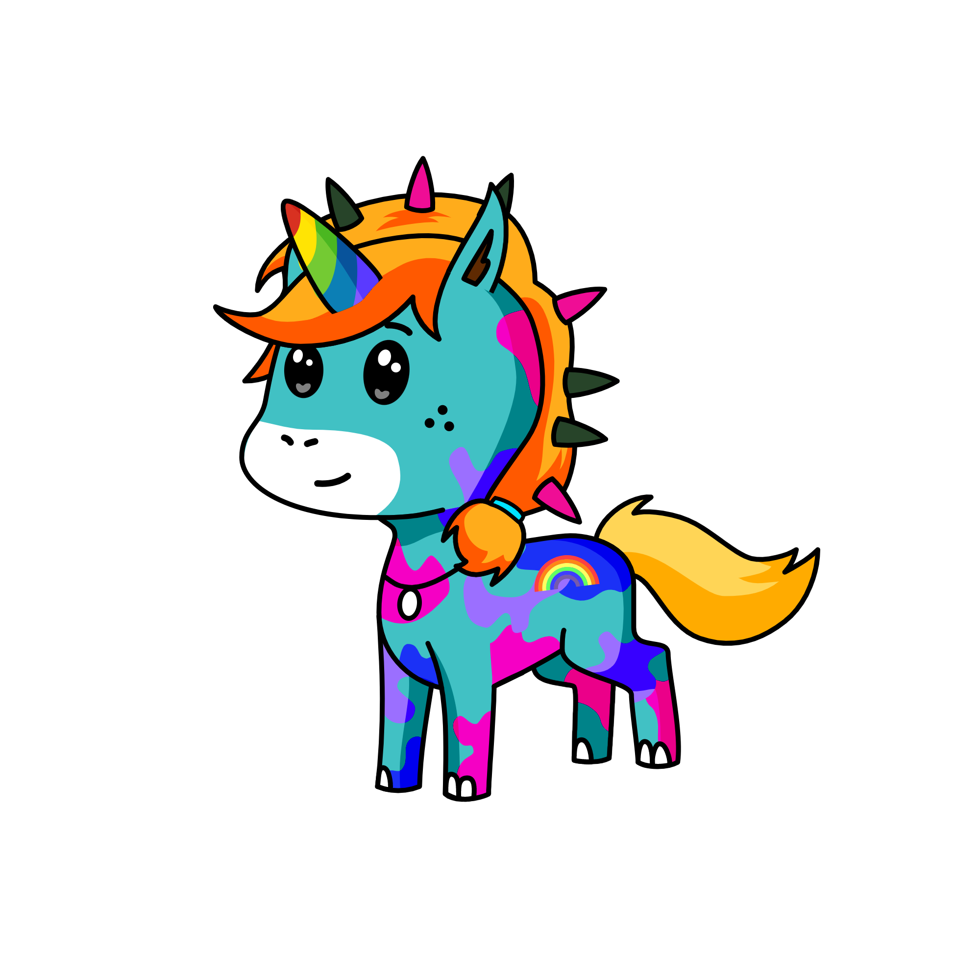sally, the unicorn