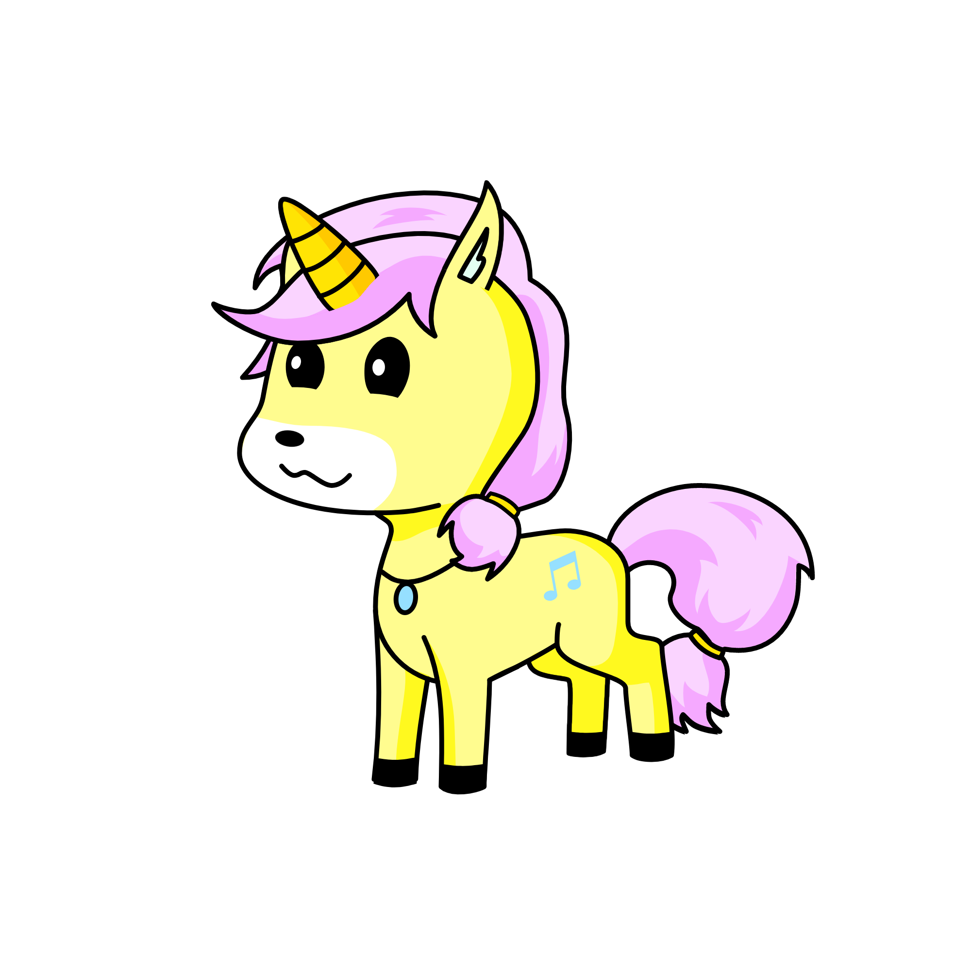 Sasha, the unicorn