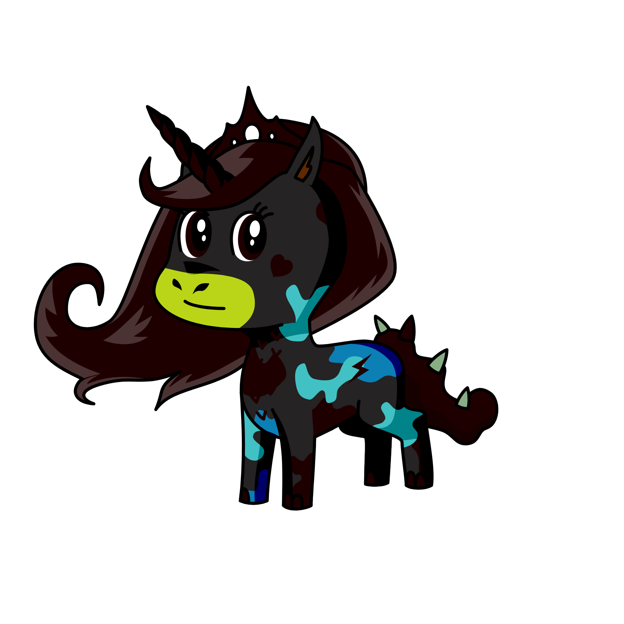 poop, the unicorn