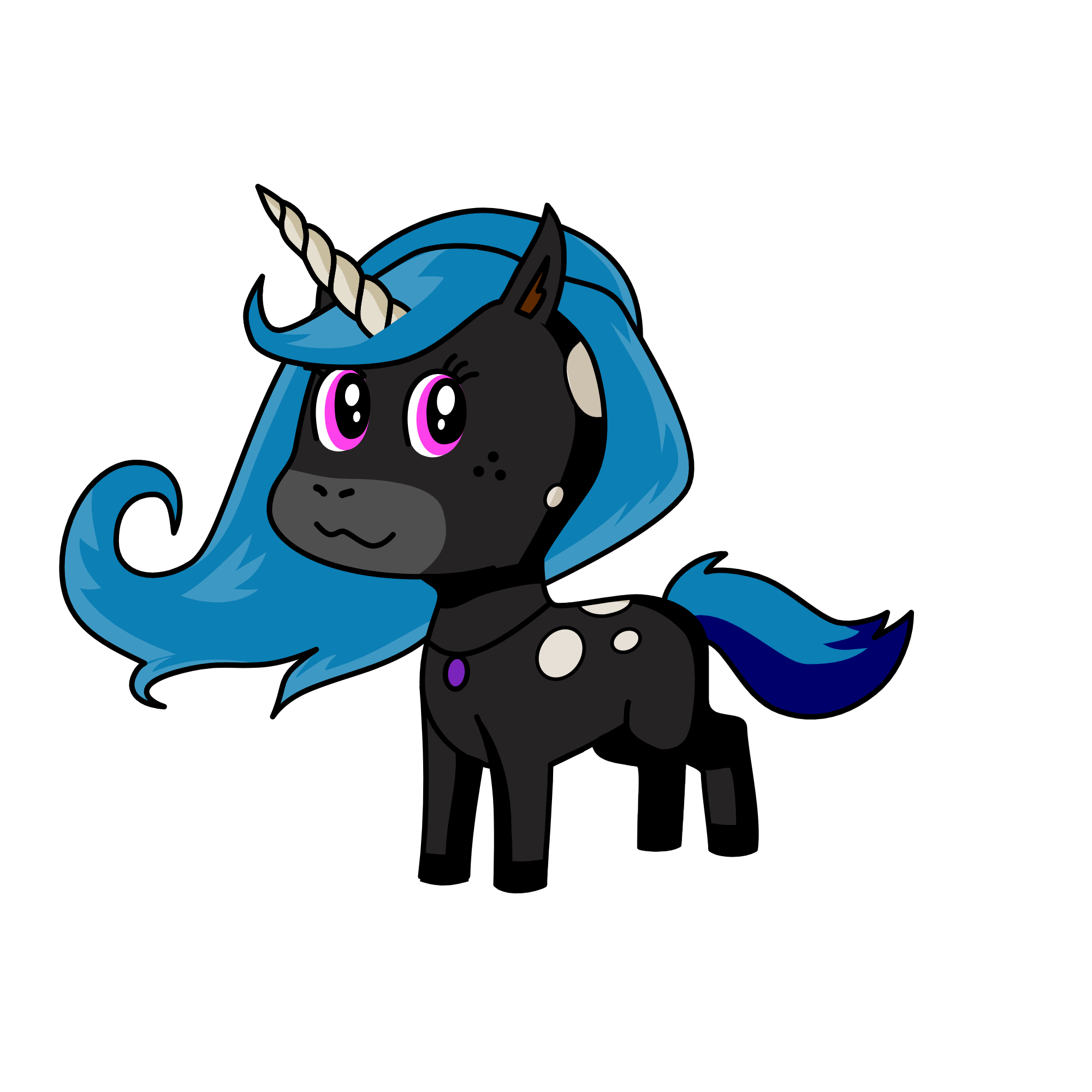 Princess Luna , the unicorn