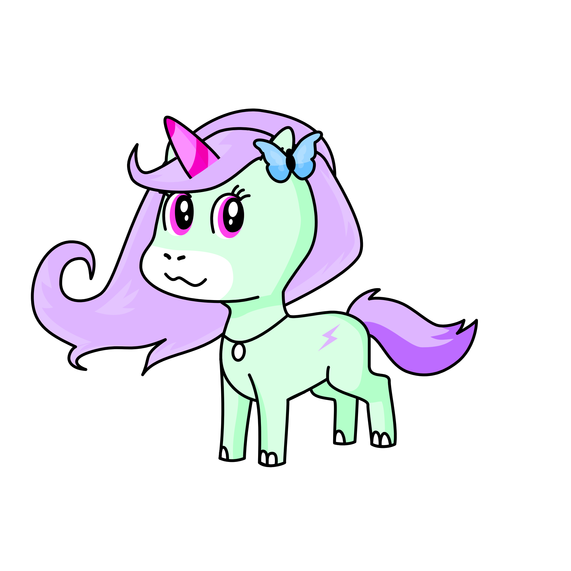 Becca, the unicorn