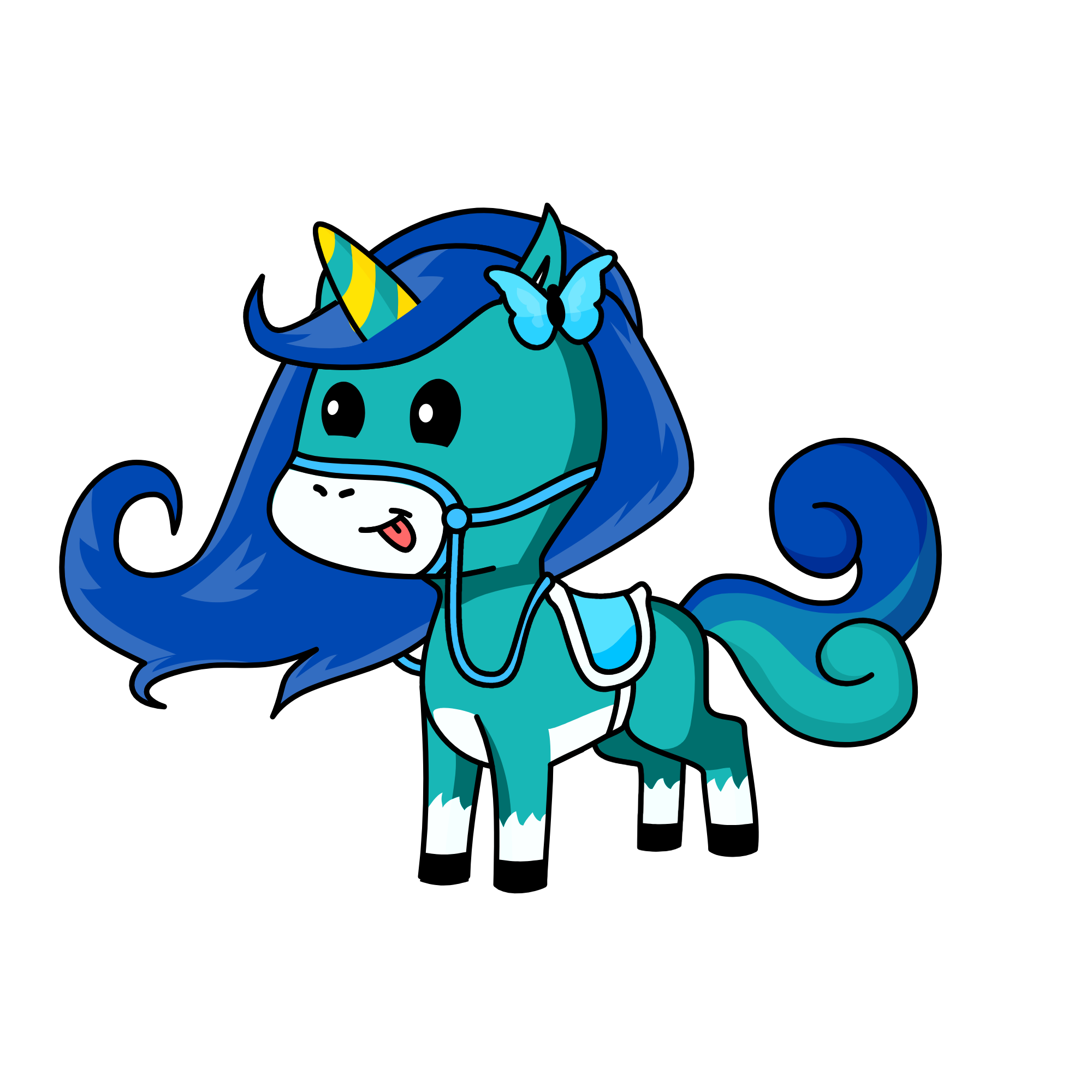 sally, the unicorn