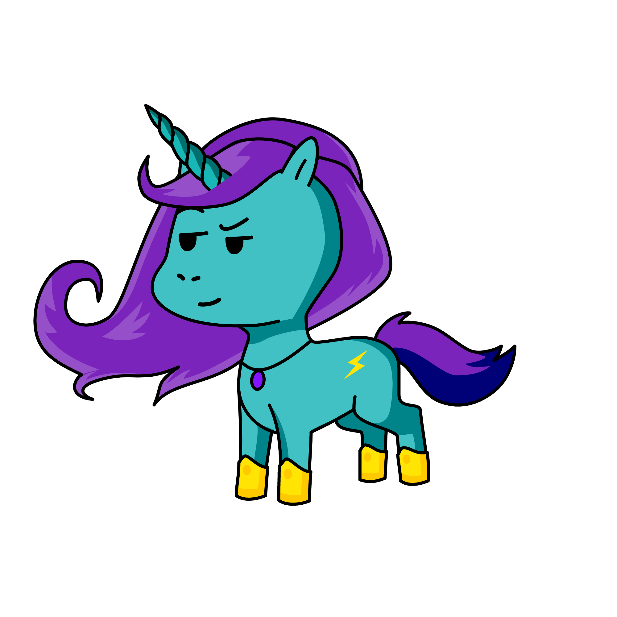 Lila, the unicorn