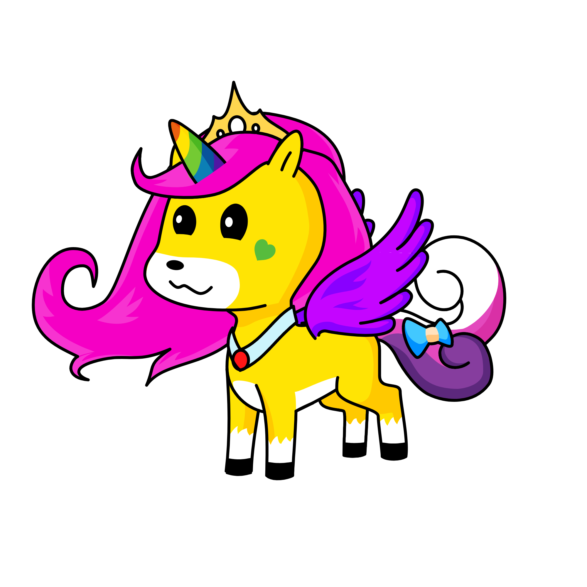 Senorita, the unicorn