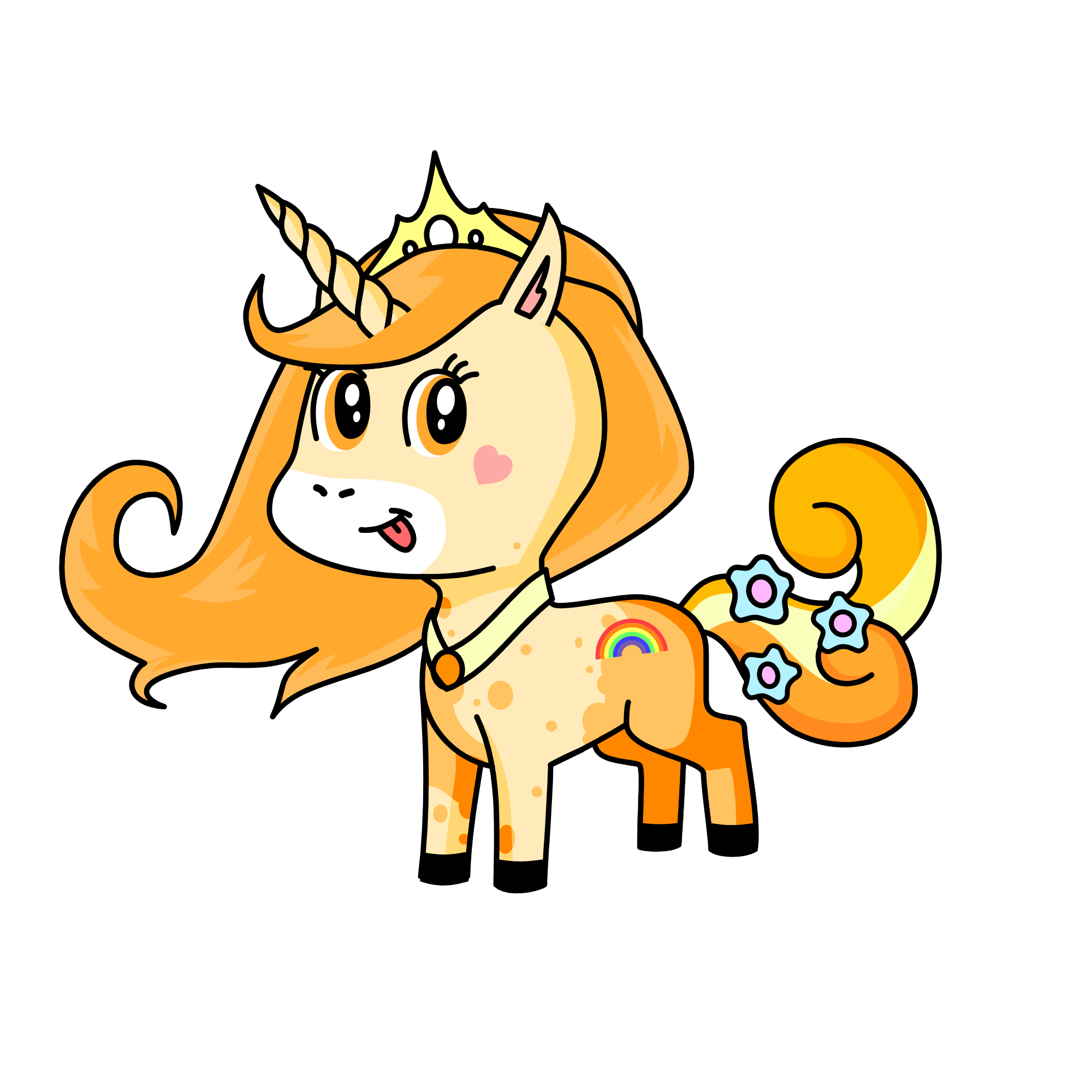 Charliziecorn, the unicorn