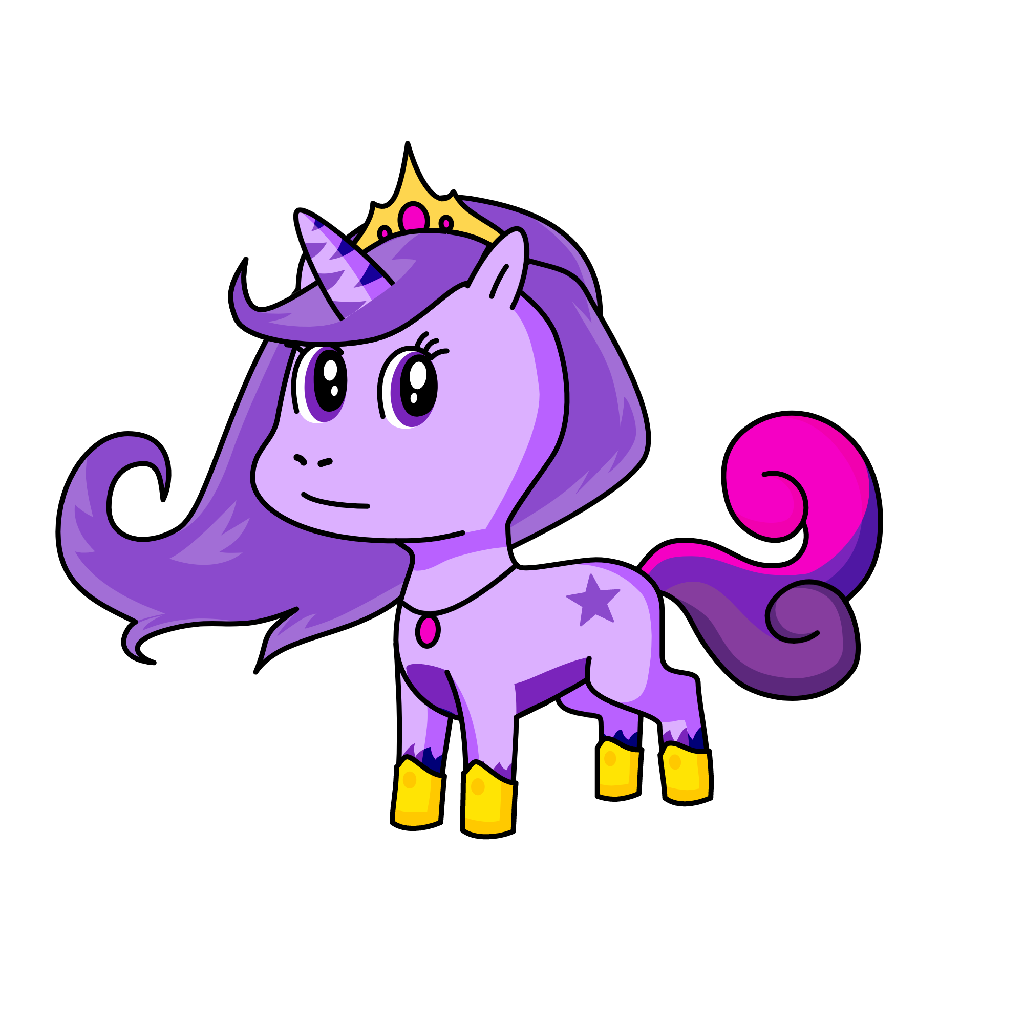 Twilight sparkle, the unicorn