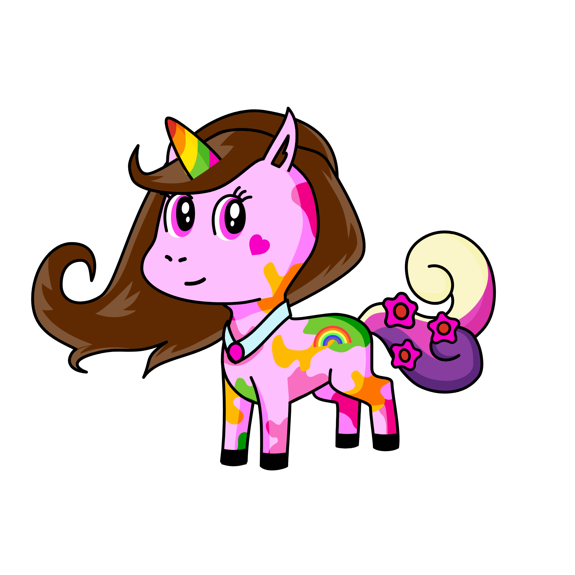 Pinkamina Happinessi Hearta (Pink Happy Heart) , the unicorn