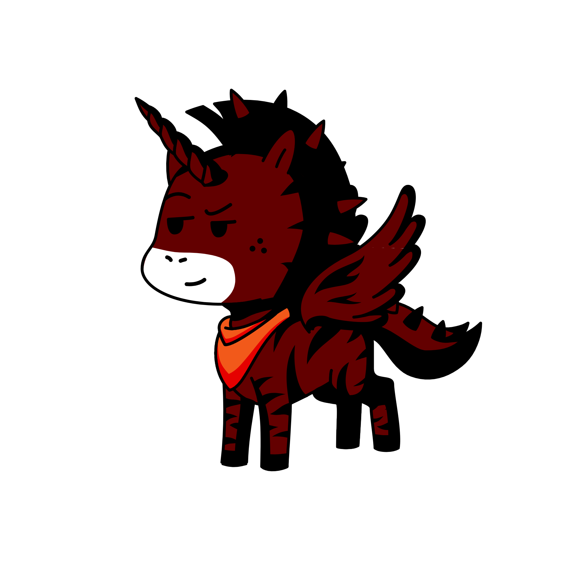 Black Jack, the unicorn