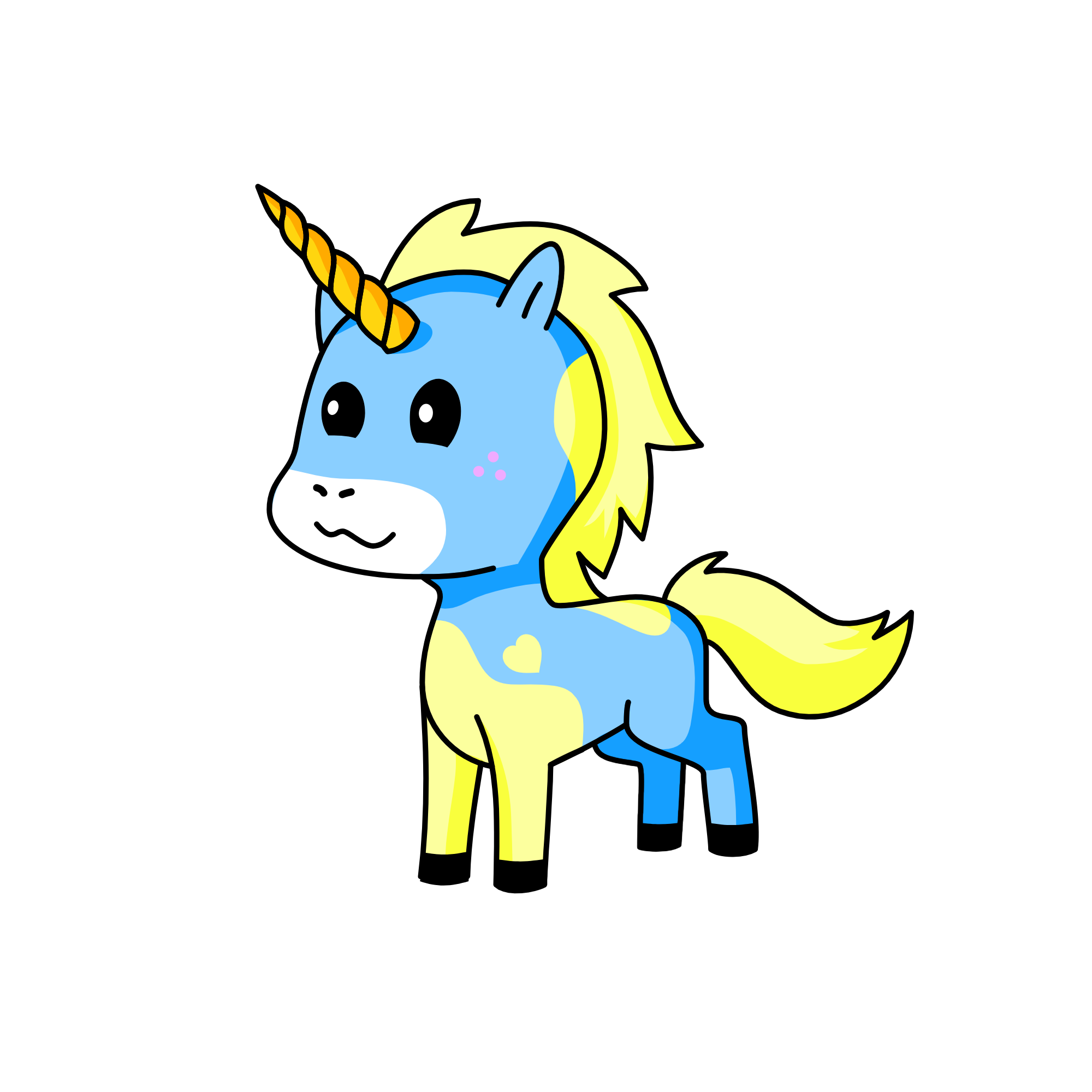 Allena, the unicorn