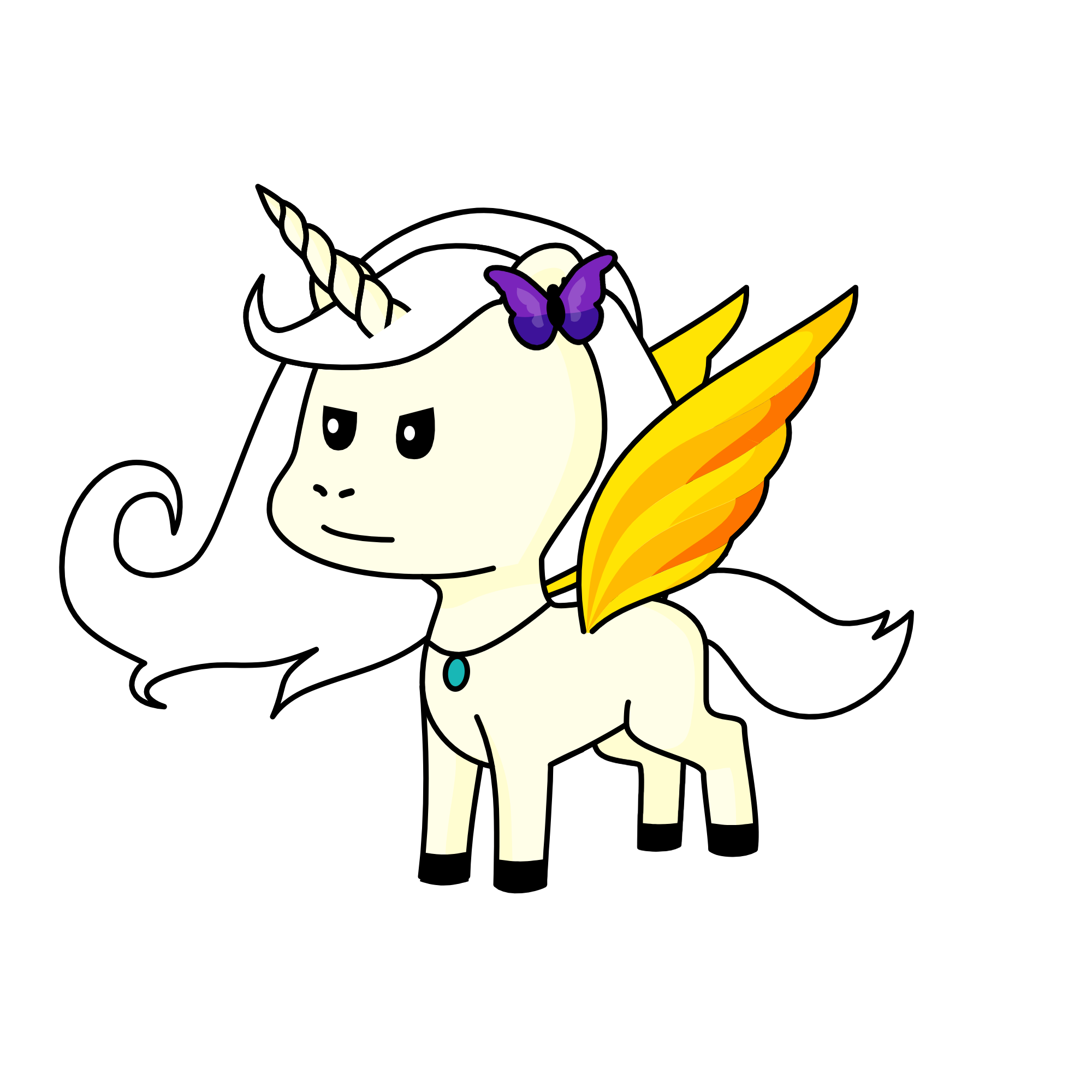 Master Fire Blaze, the unicorn