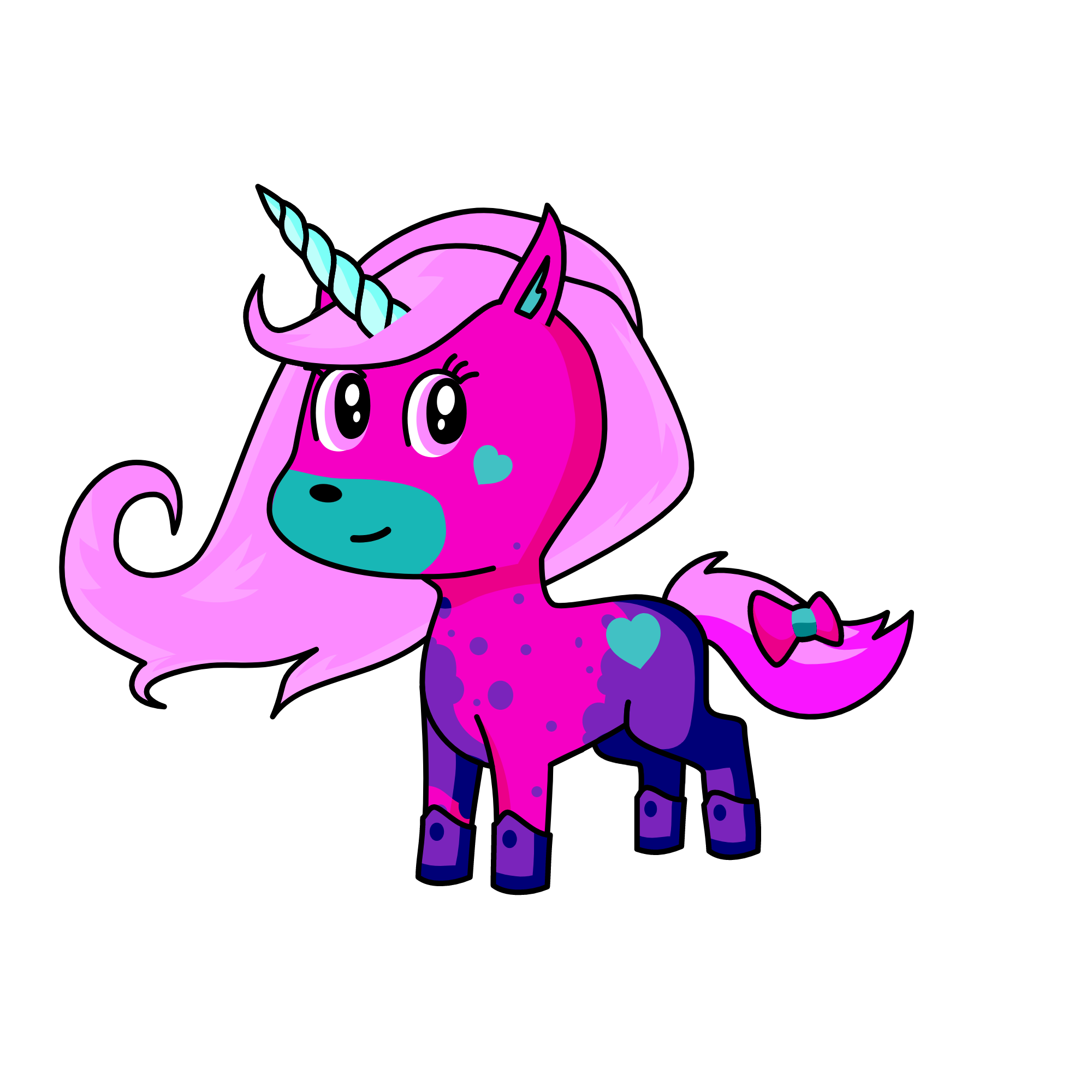 Emily, the unicorn