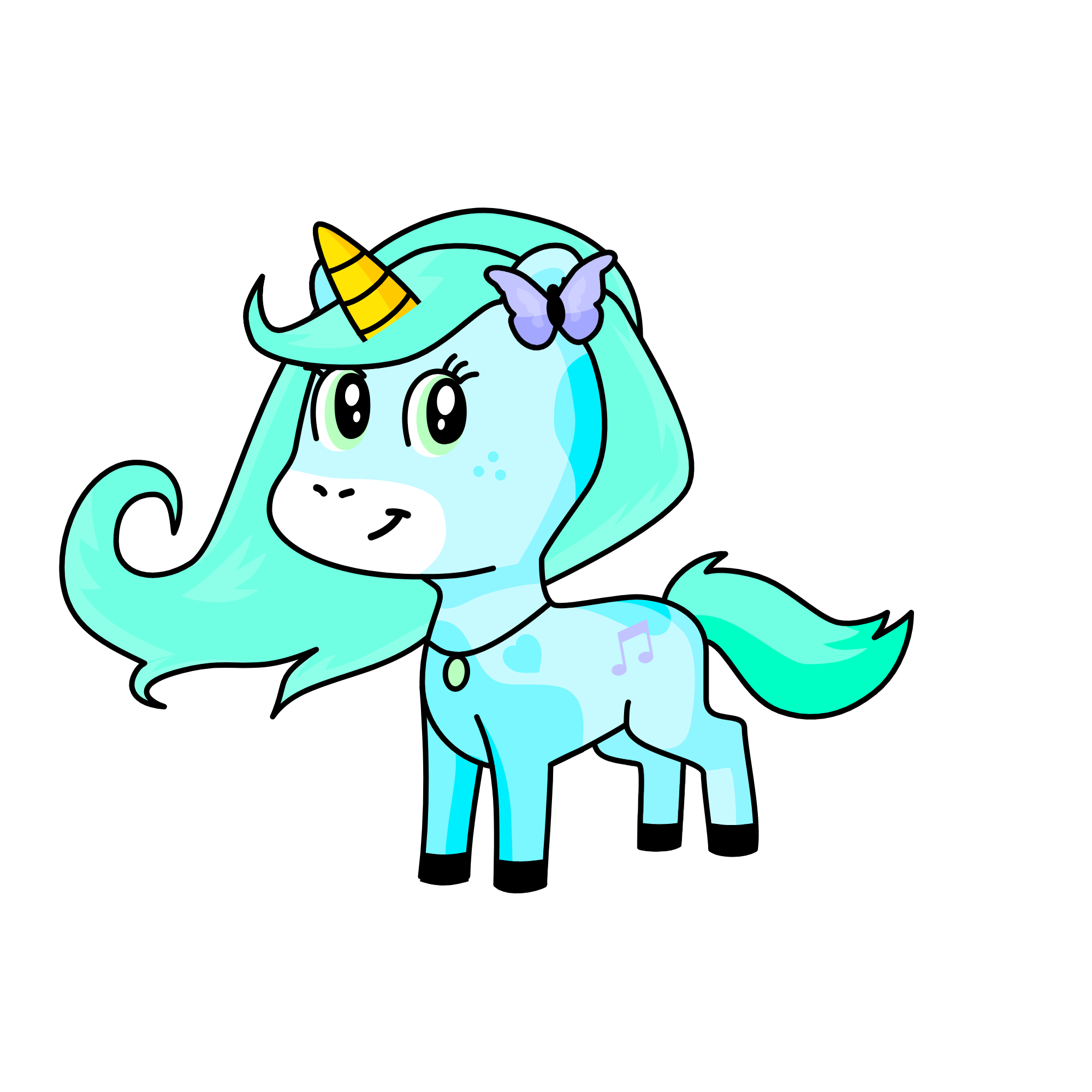 Snowflake, the unicorn