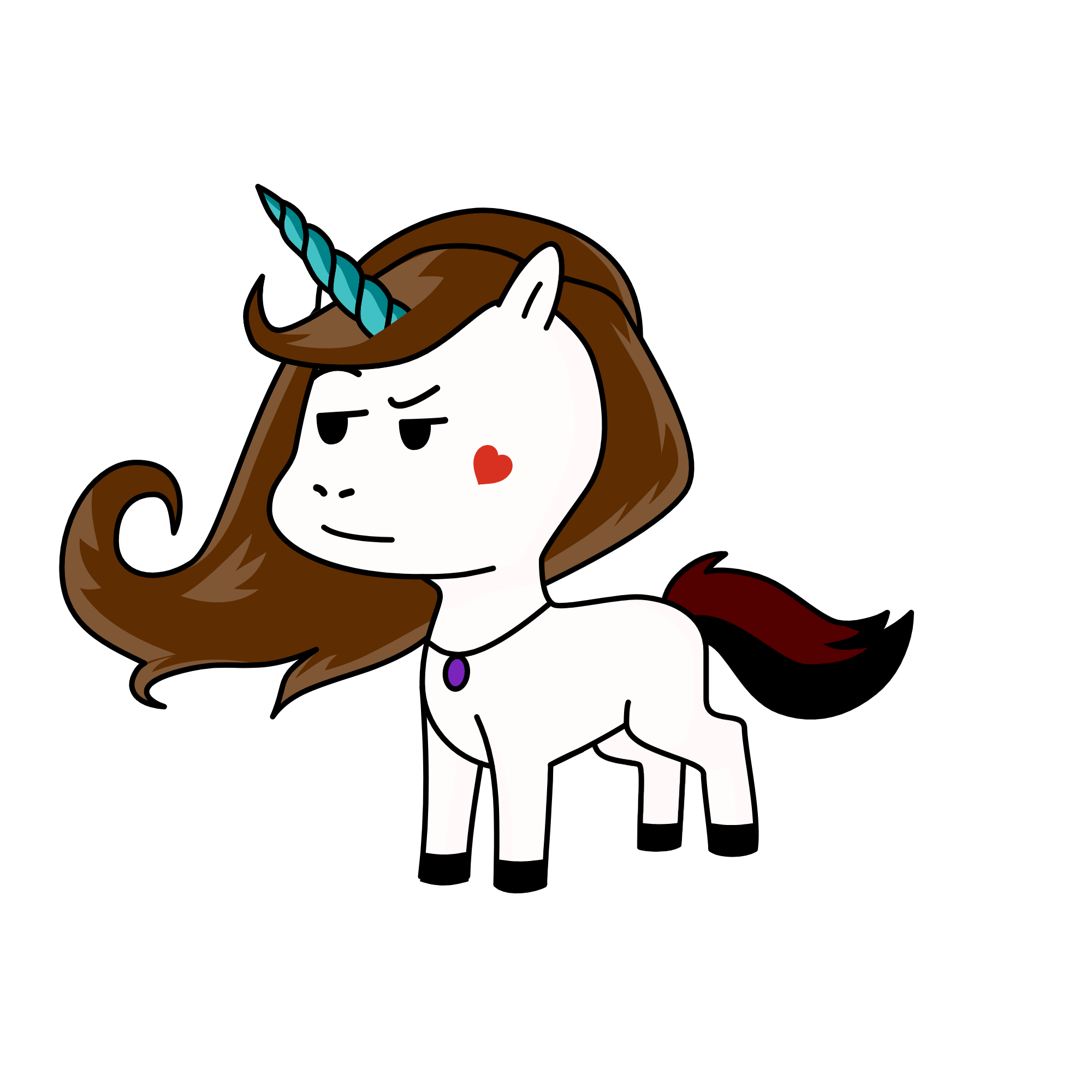 Warior Unicorn, the unicorn