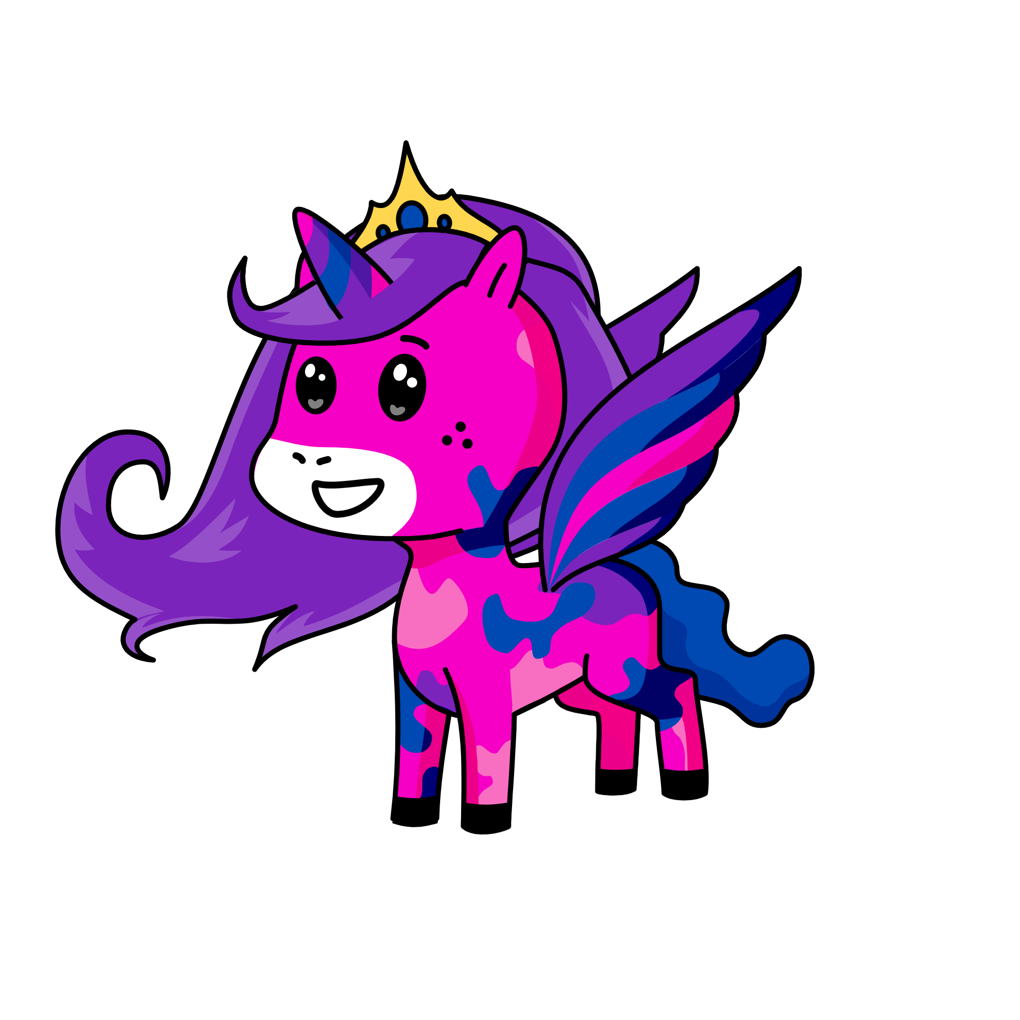 bi pride, the unicorn