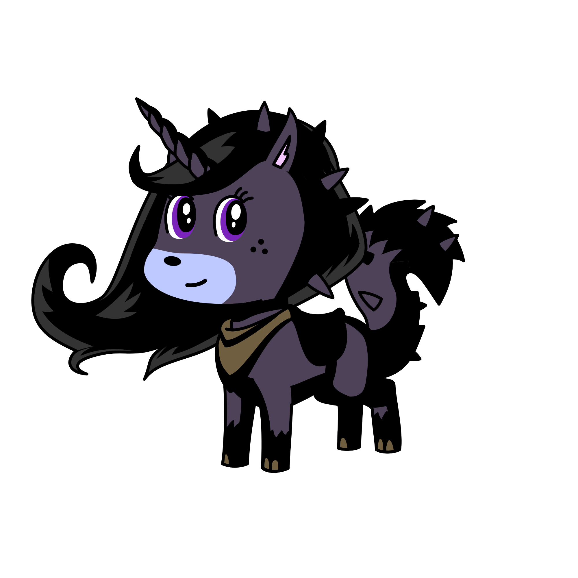 Midnight Spike. , the unicorn