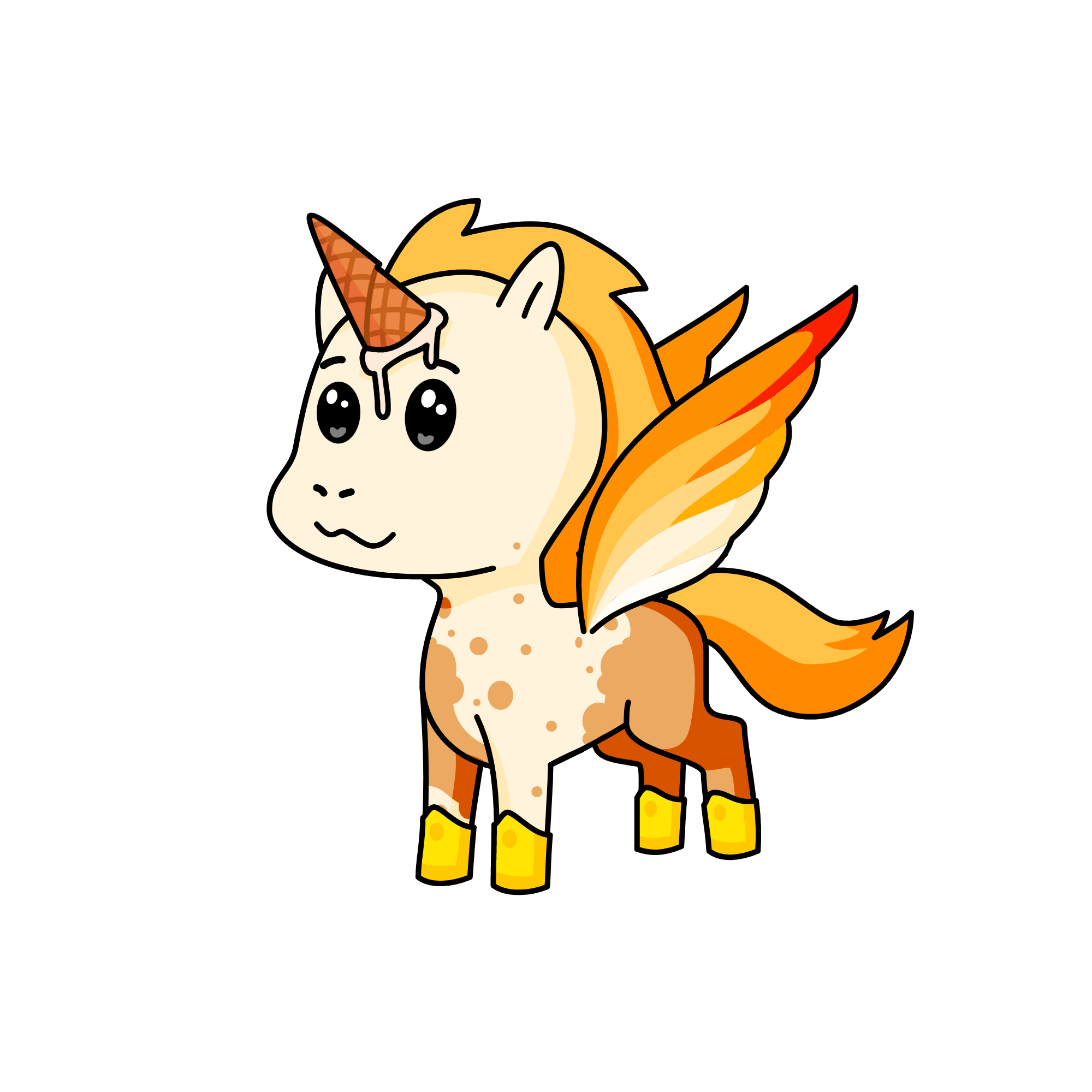 Cookie Dough, the unicorn