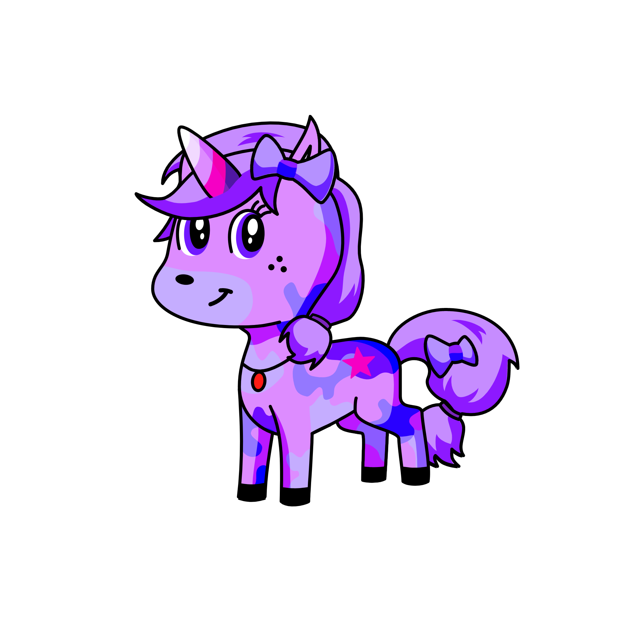 Pinktea. (Pinkdrops Mom Remix.), the unicorn