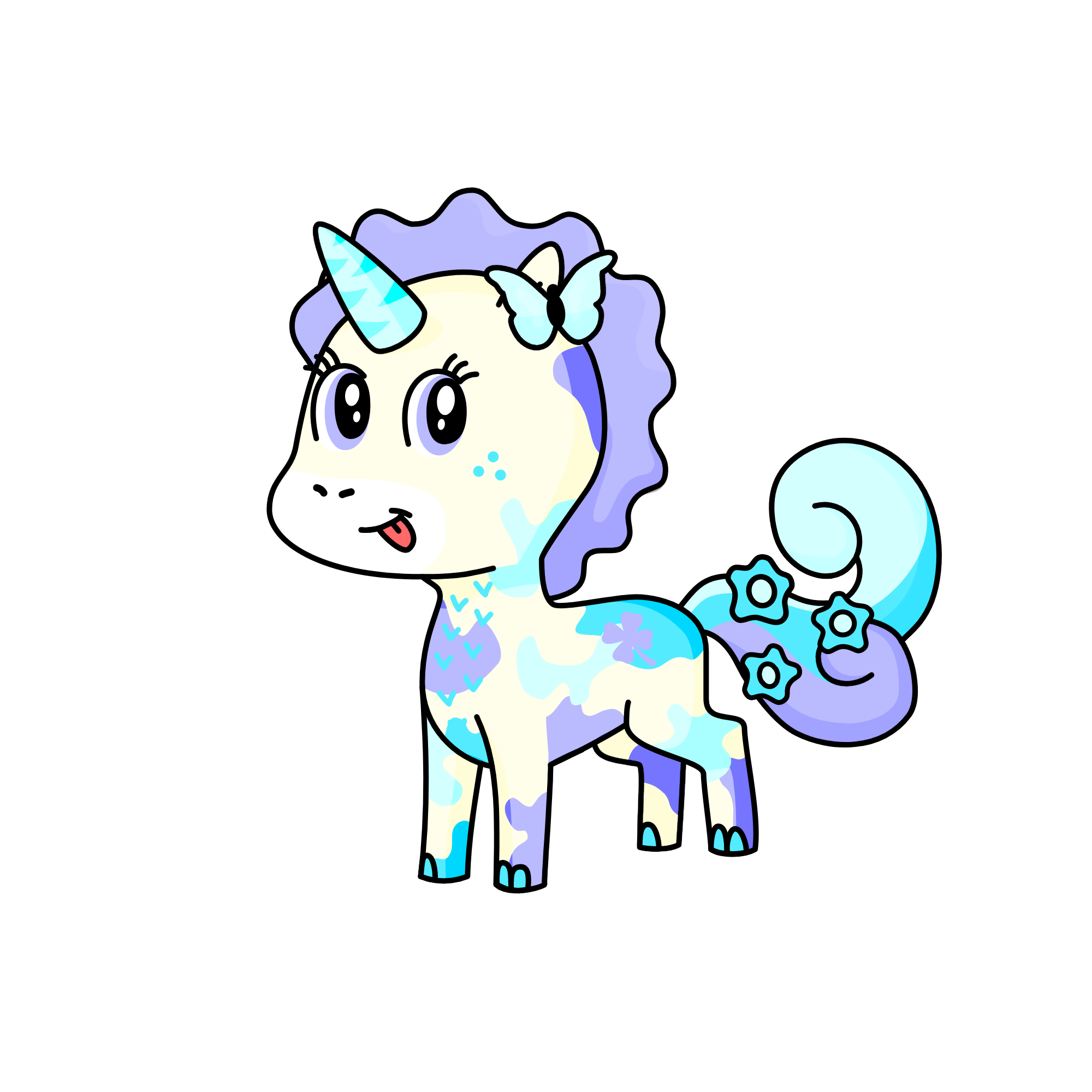 candy, the unicorn