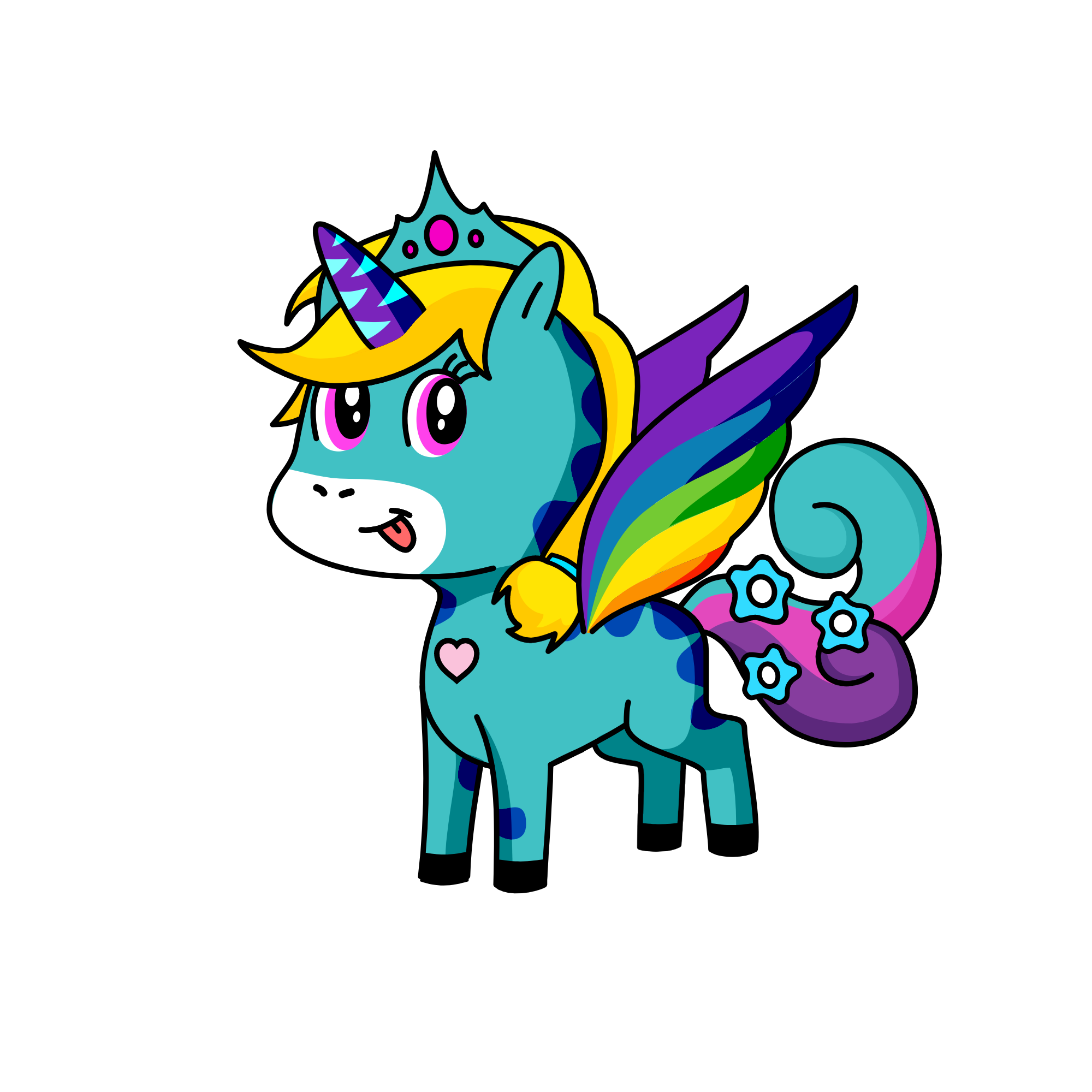 Princesscorn, the unicorn