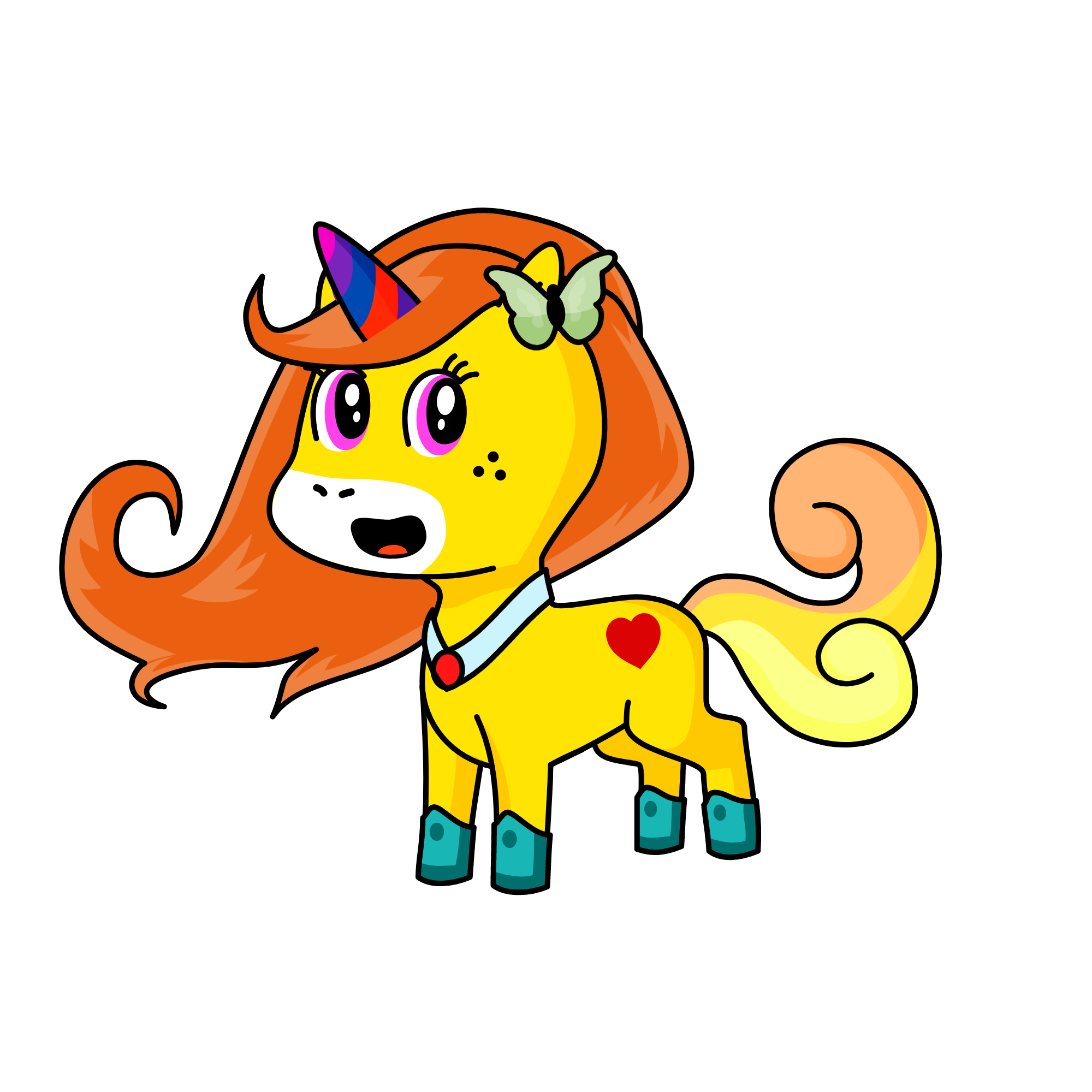 Katey, the unicorn