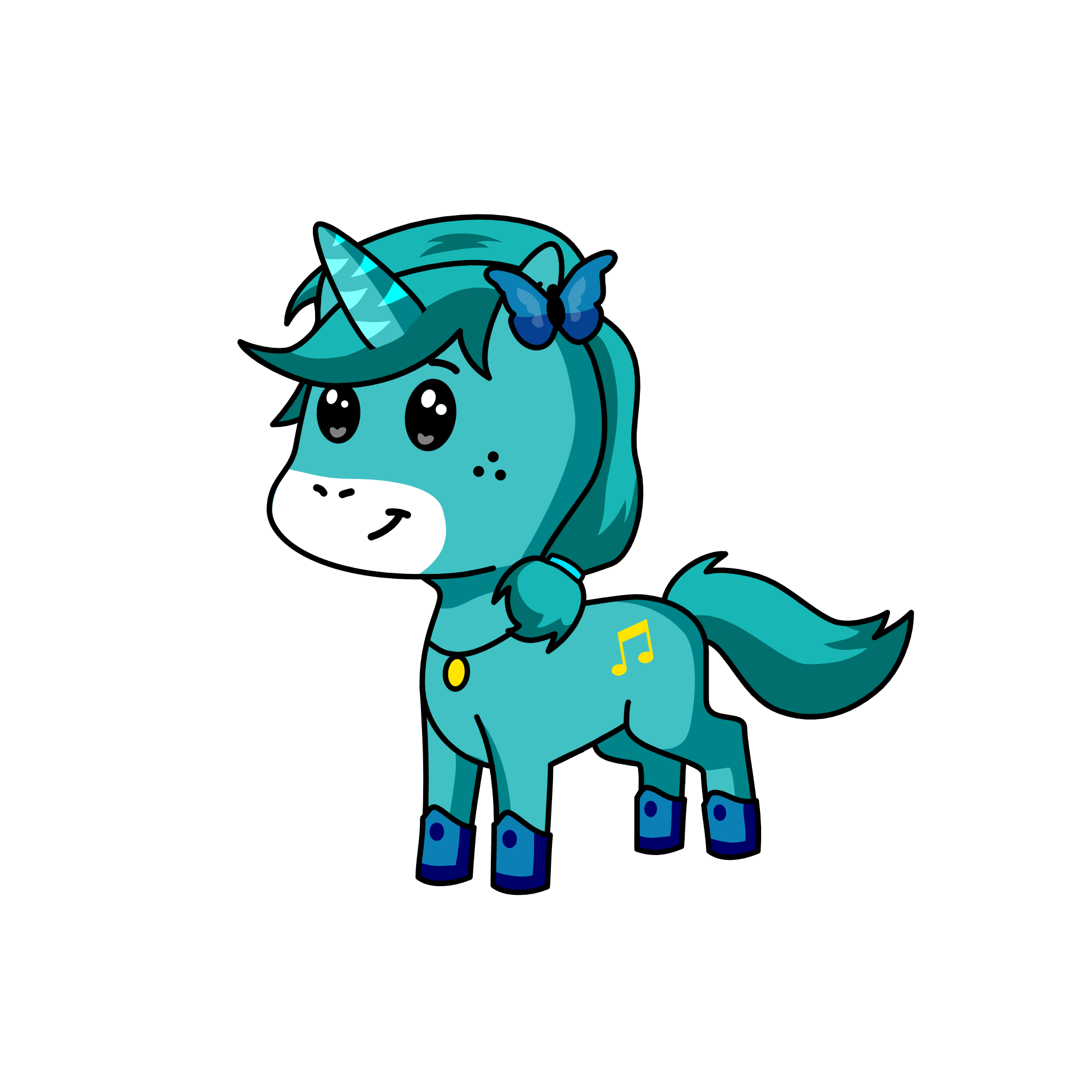 Vivian, the unicorn