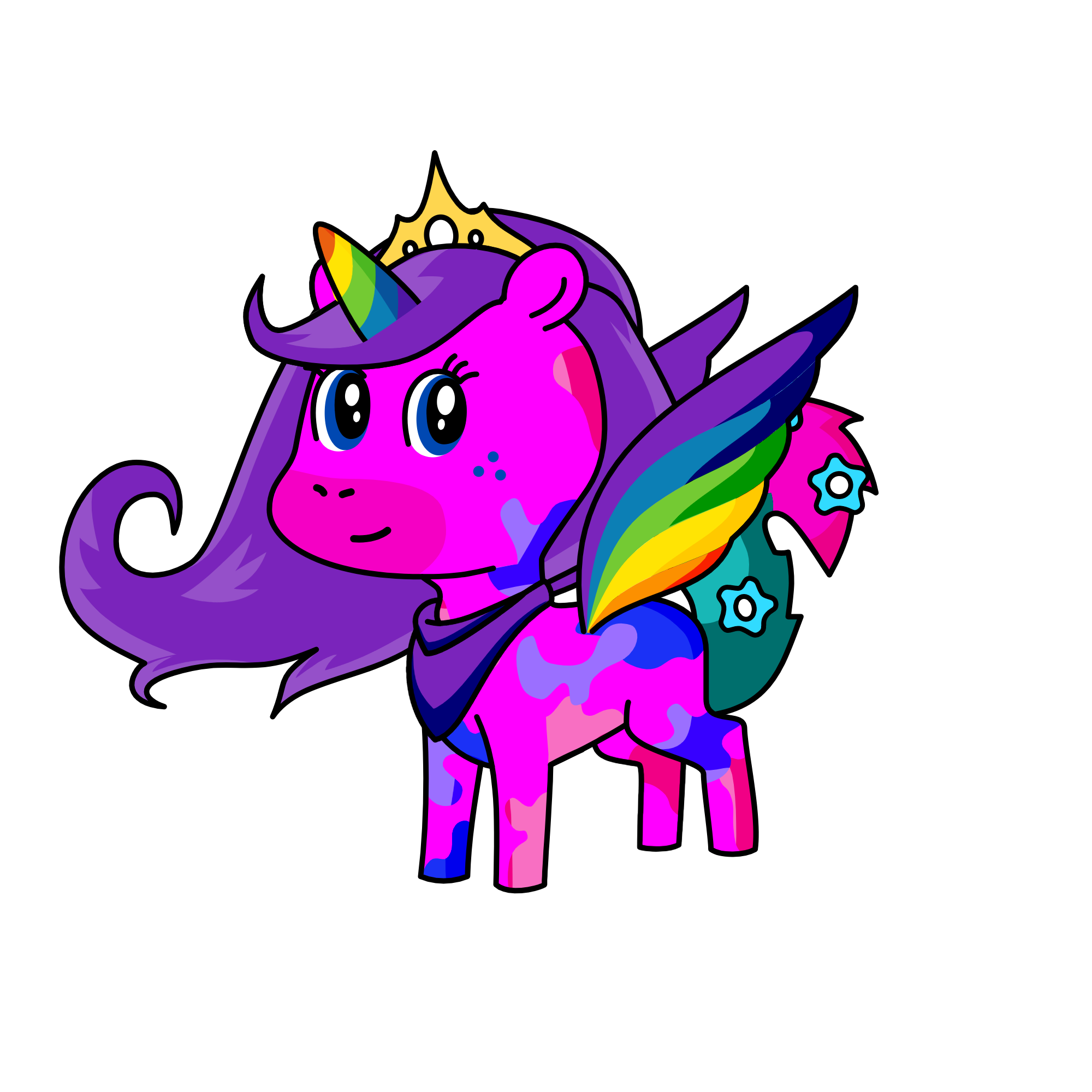 Doodle, the unicorn