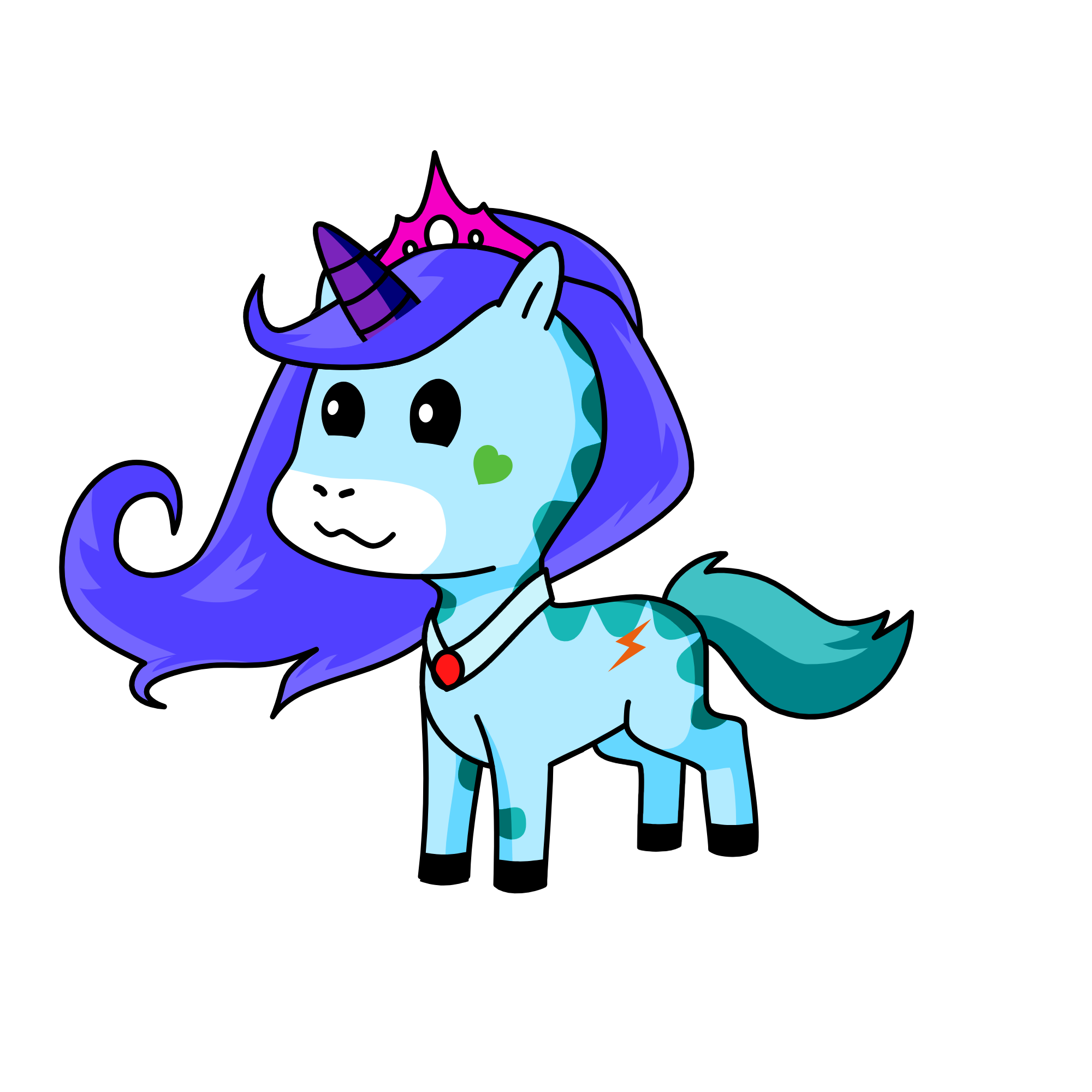 暗夜, the unicorn