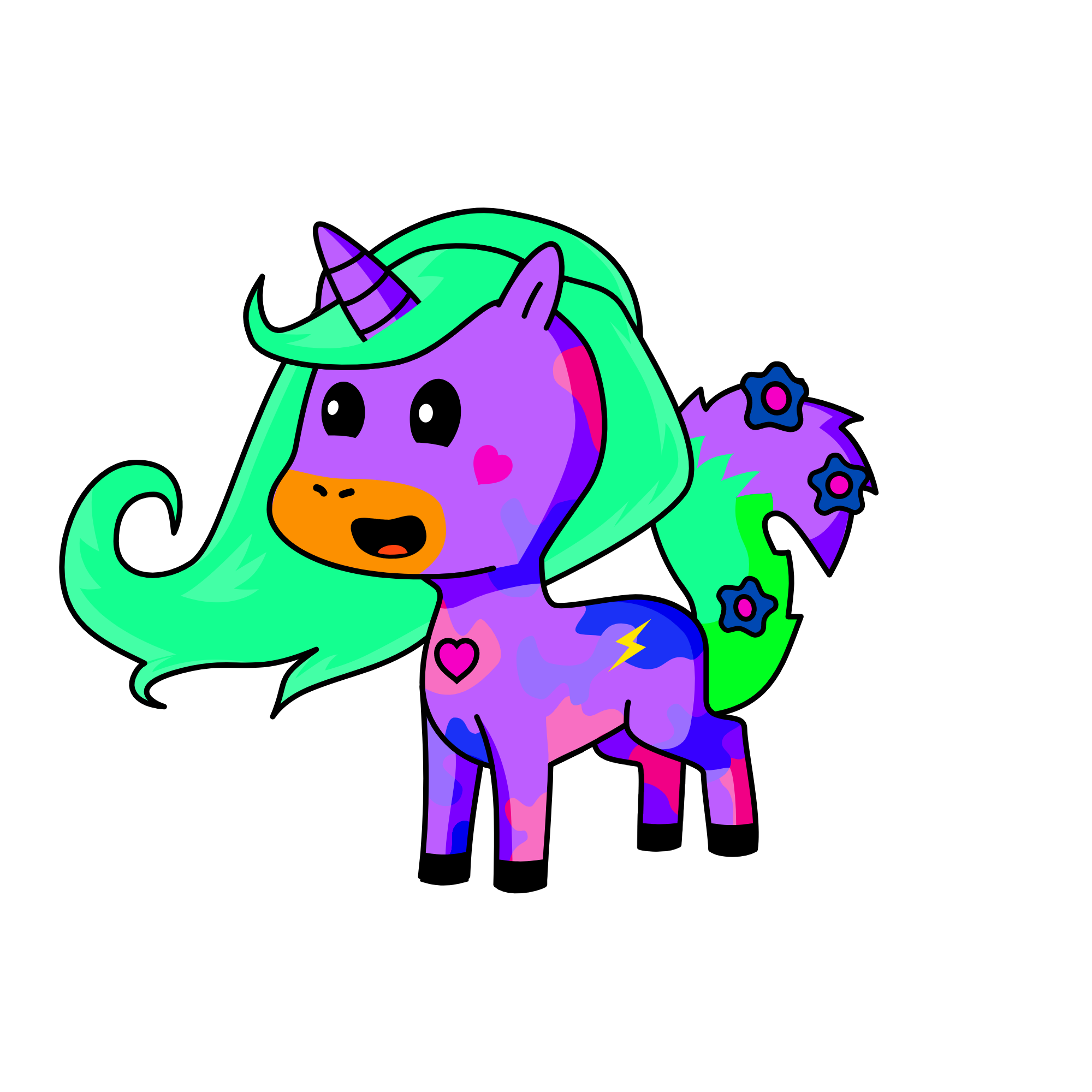flew-flew storm, the unicorn