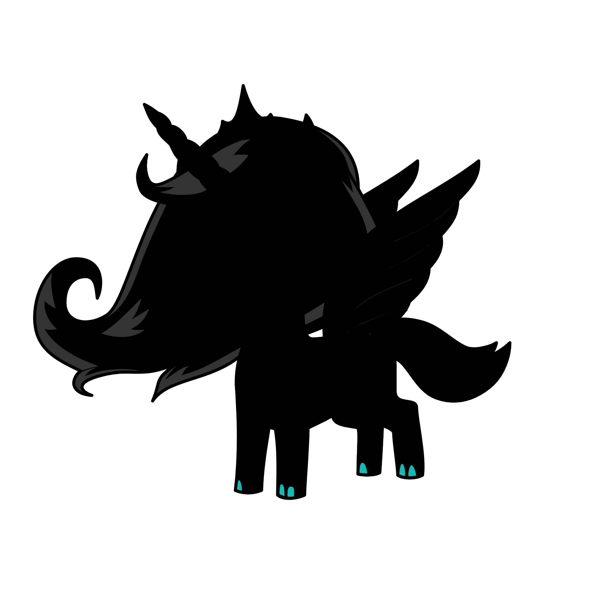 Nightmare Moon, the unicorn