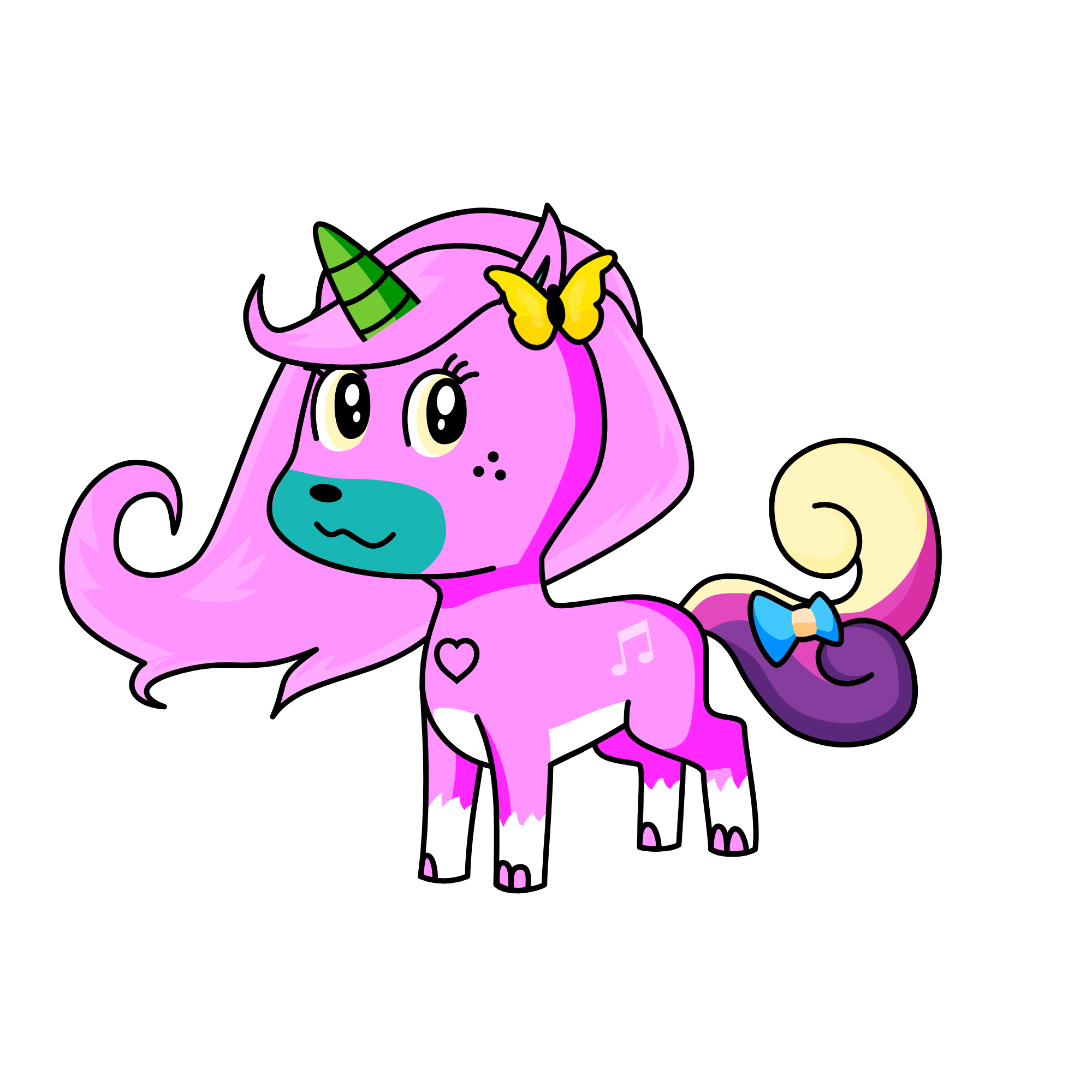  bbnbvb, the unicorn