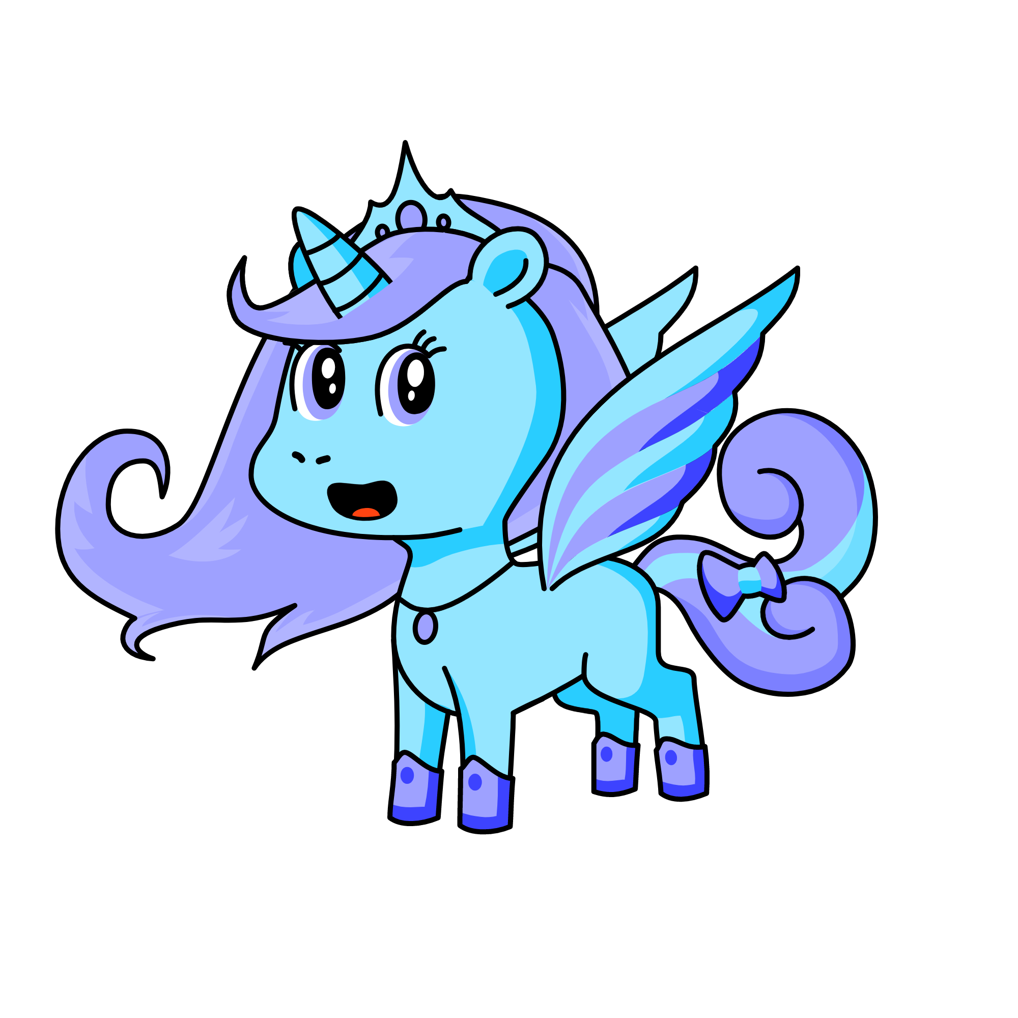 Misty, the unicorn