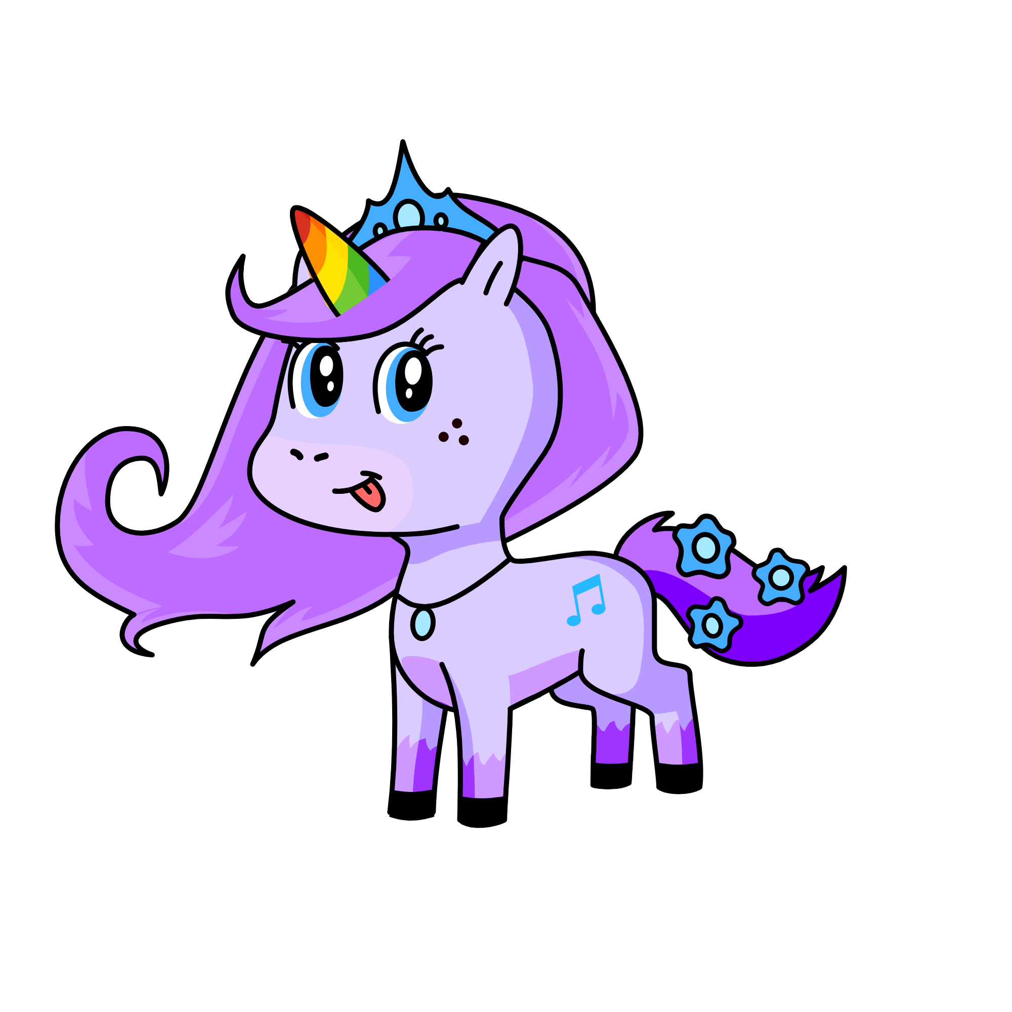 queen pearl, the unicorn
