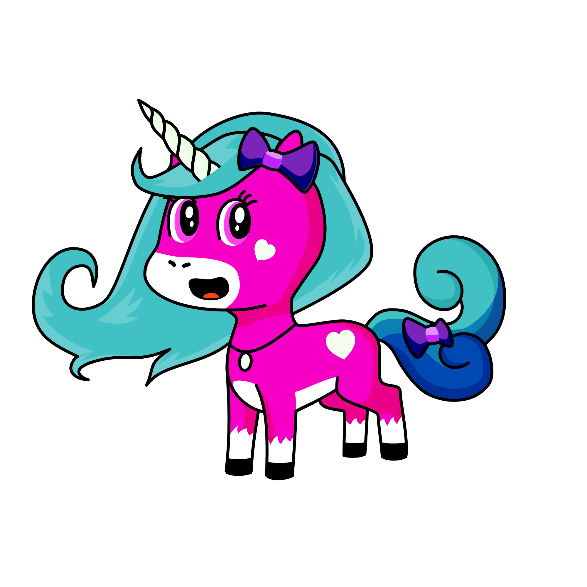 candy, the unicorn