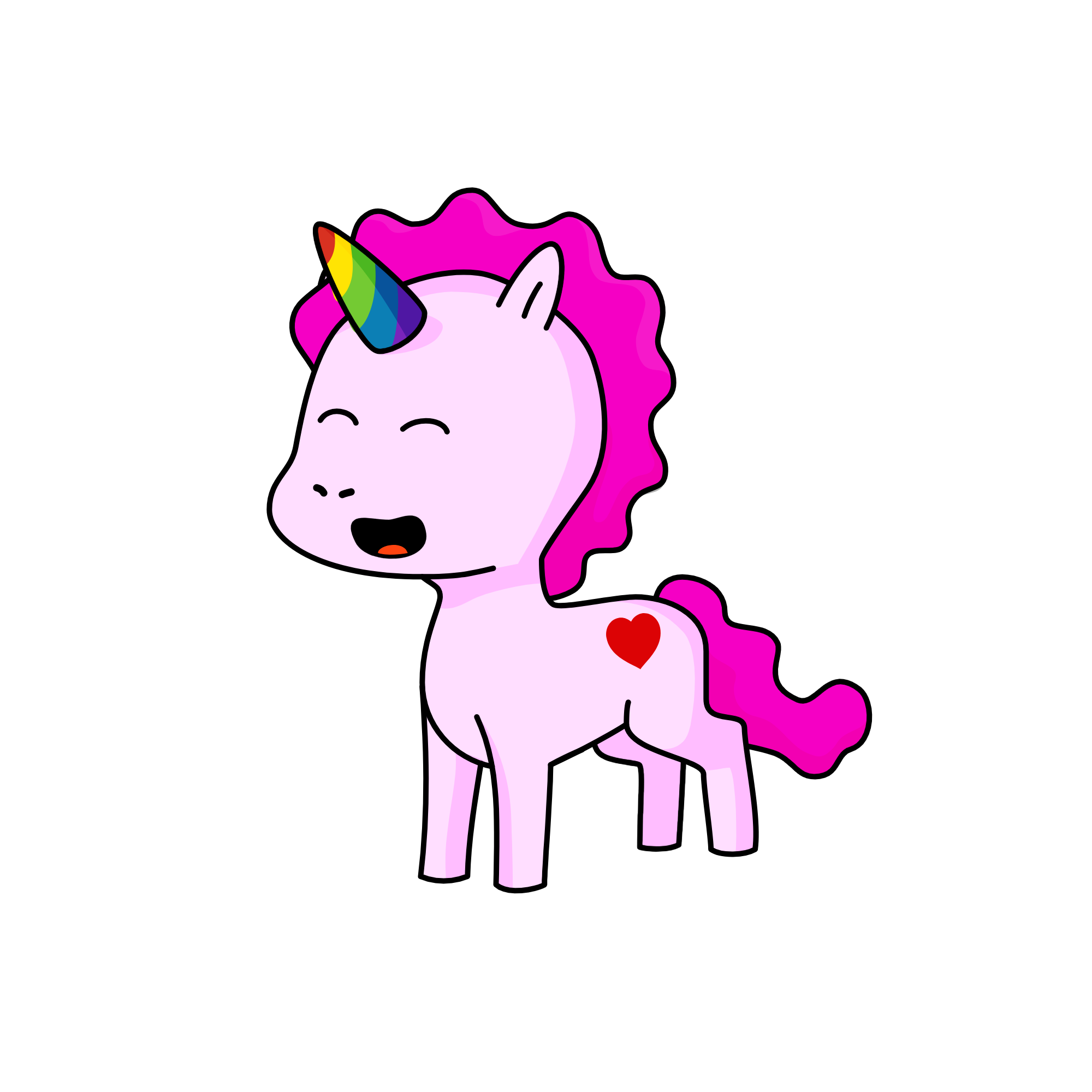 Pinkie Pie, the unicorn