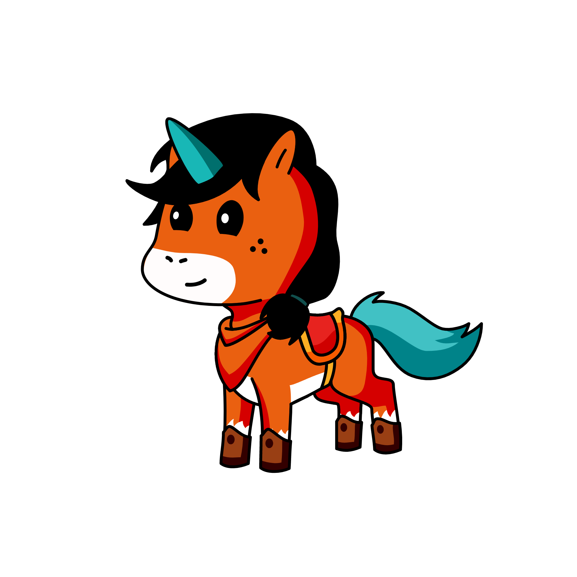 Nesti, the unicorn