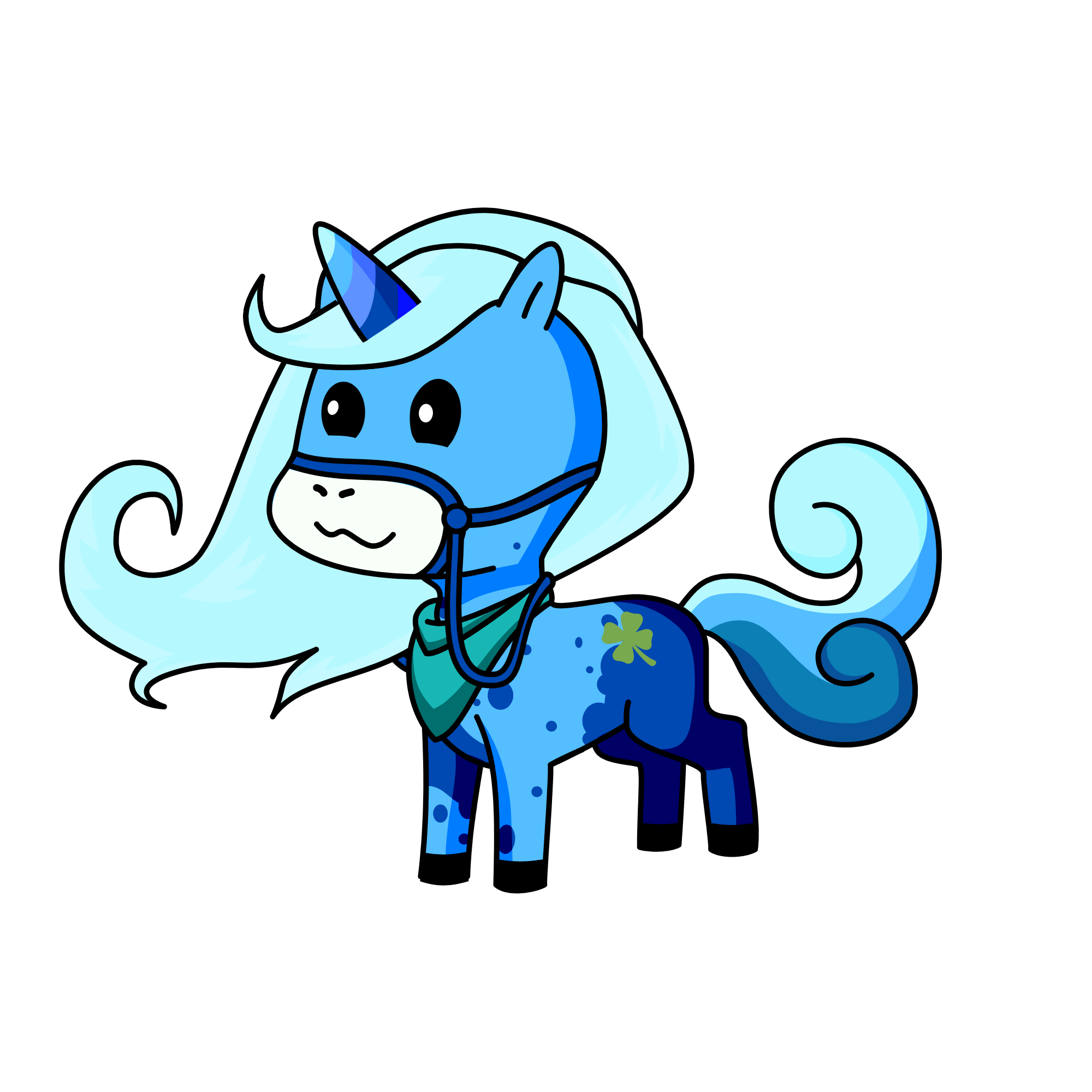 Icey, the unicorn