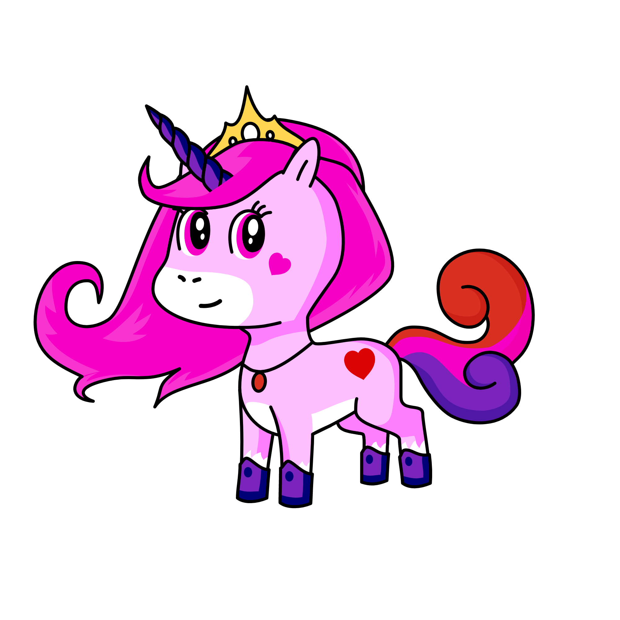 unipink, the unicorn