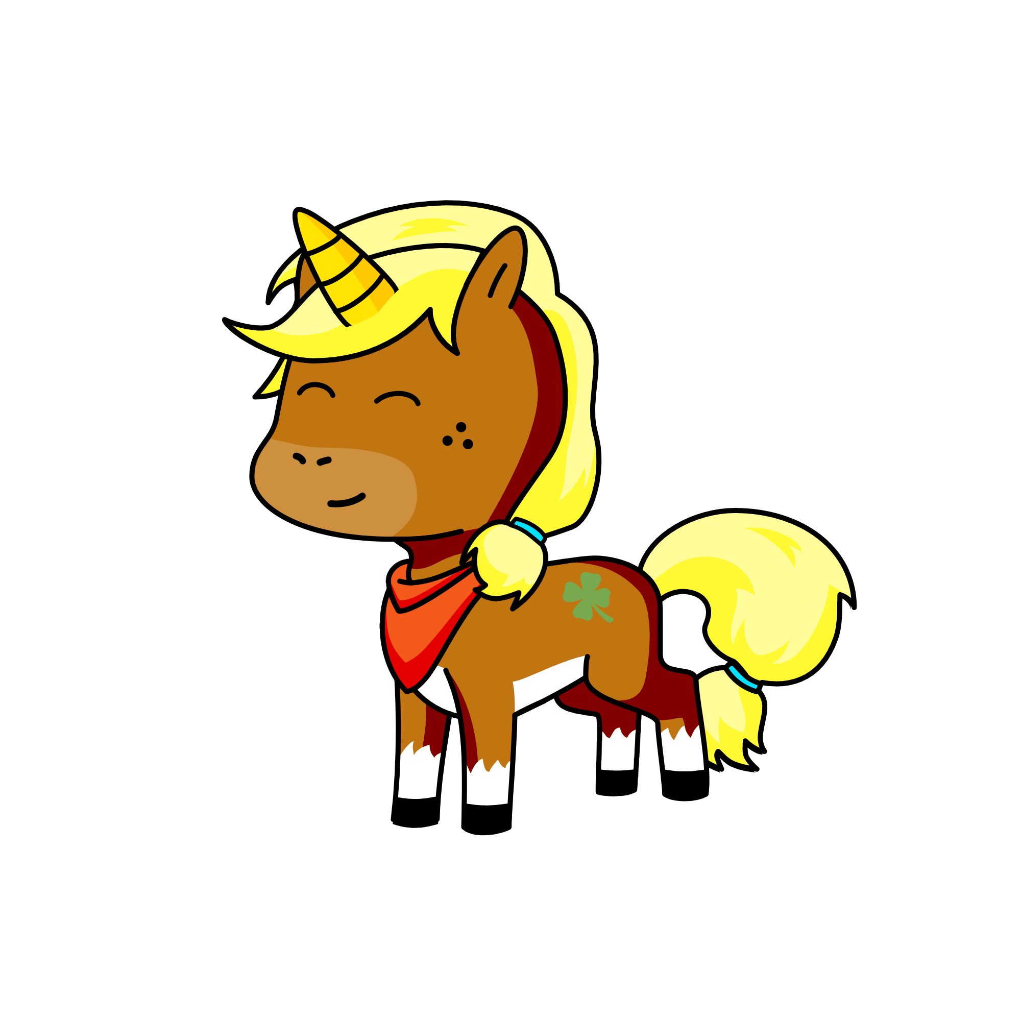 cowgirl, the unicorn