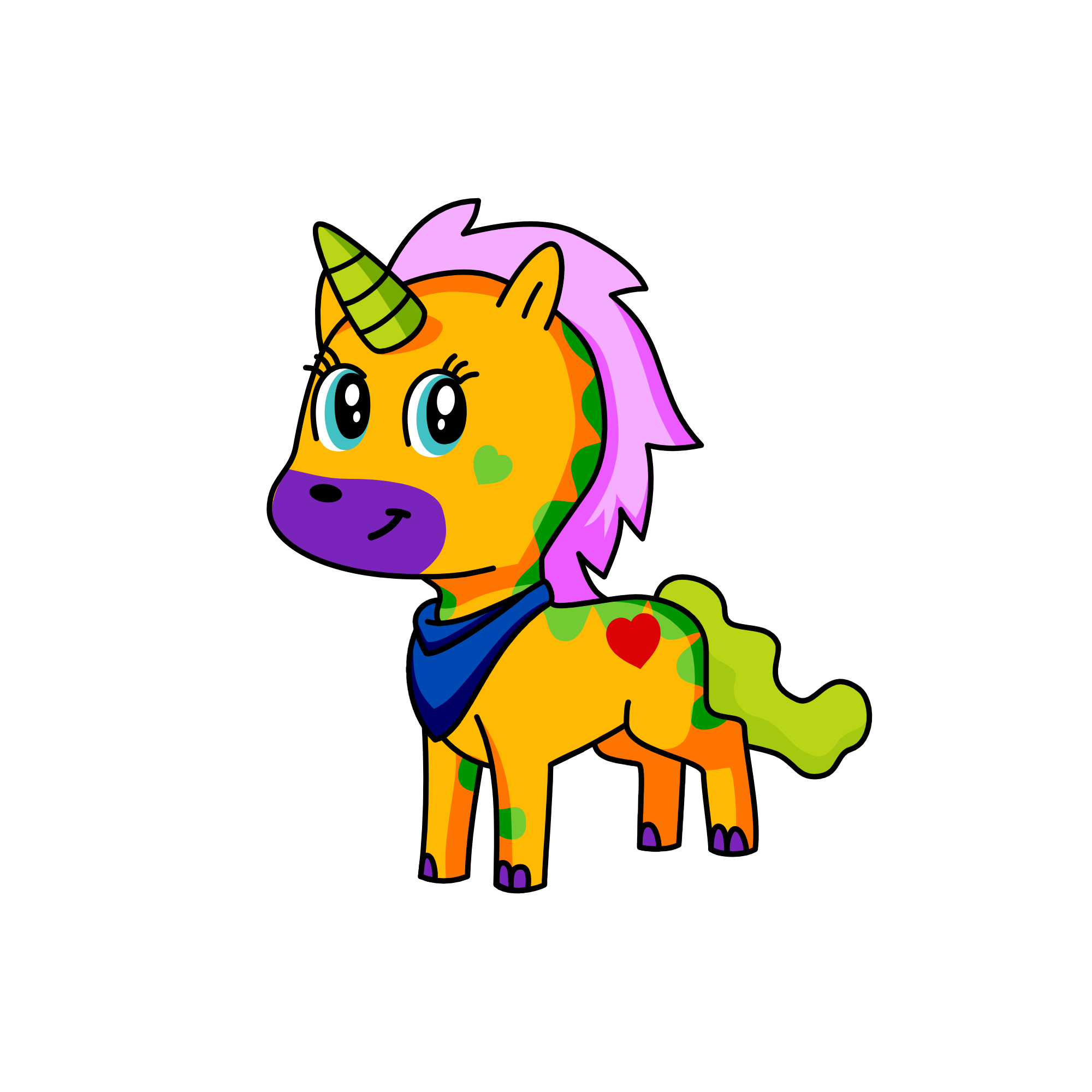 rere, the unicorn