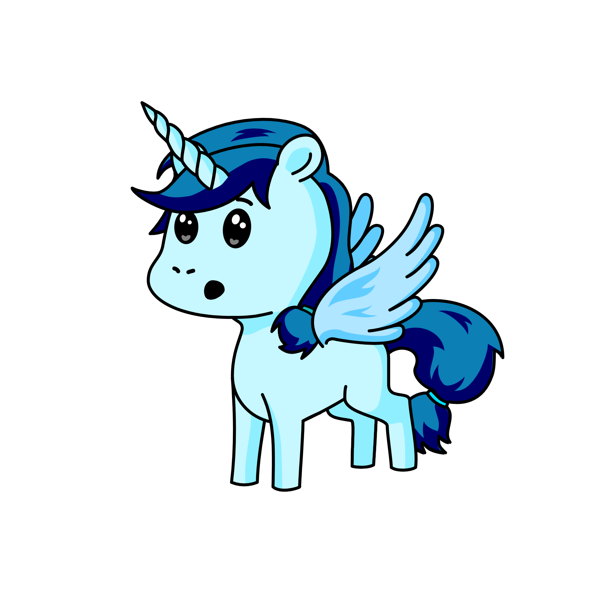 Zip, the unicorn