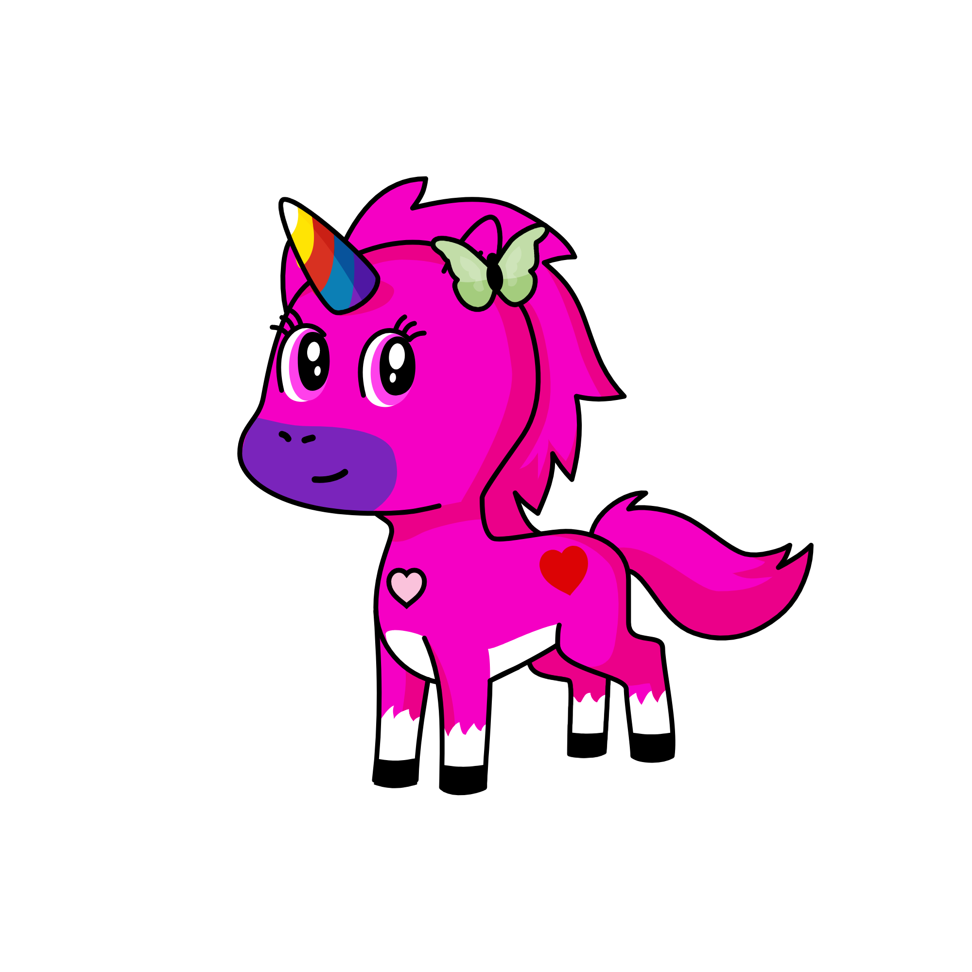 Rosa, the unicorn