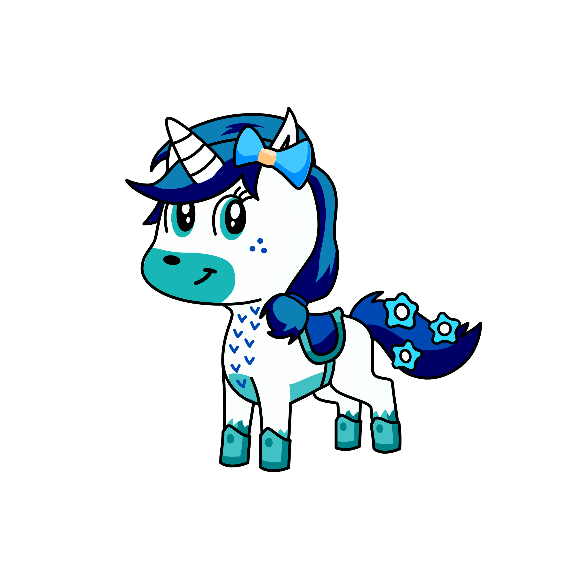 ☃️⛄❄️, the unicorn