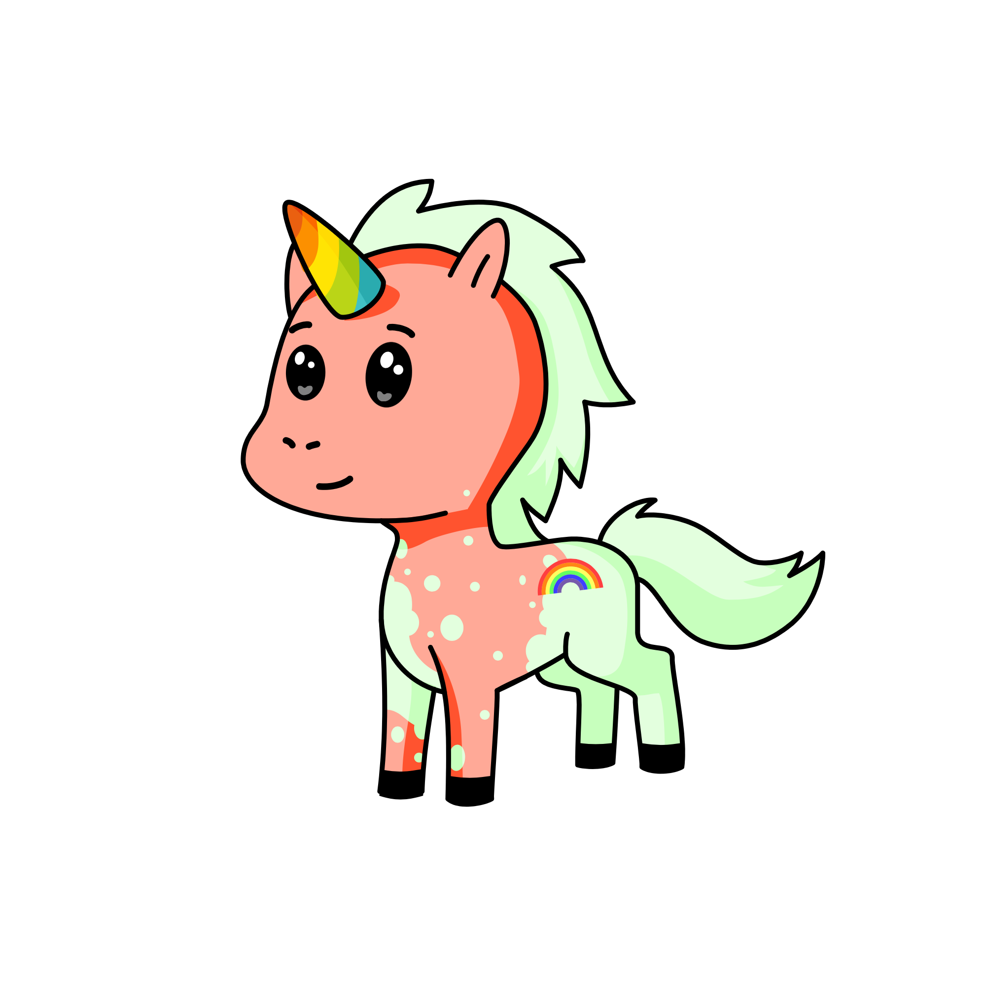 Strawberry , the unicorn